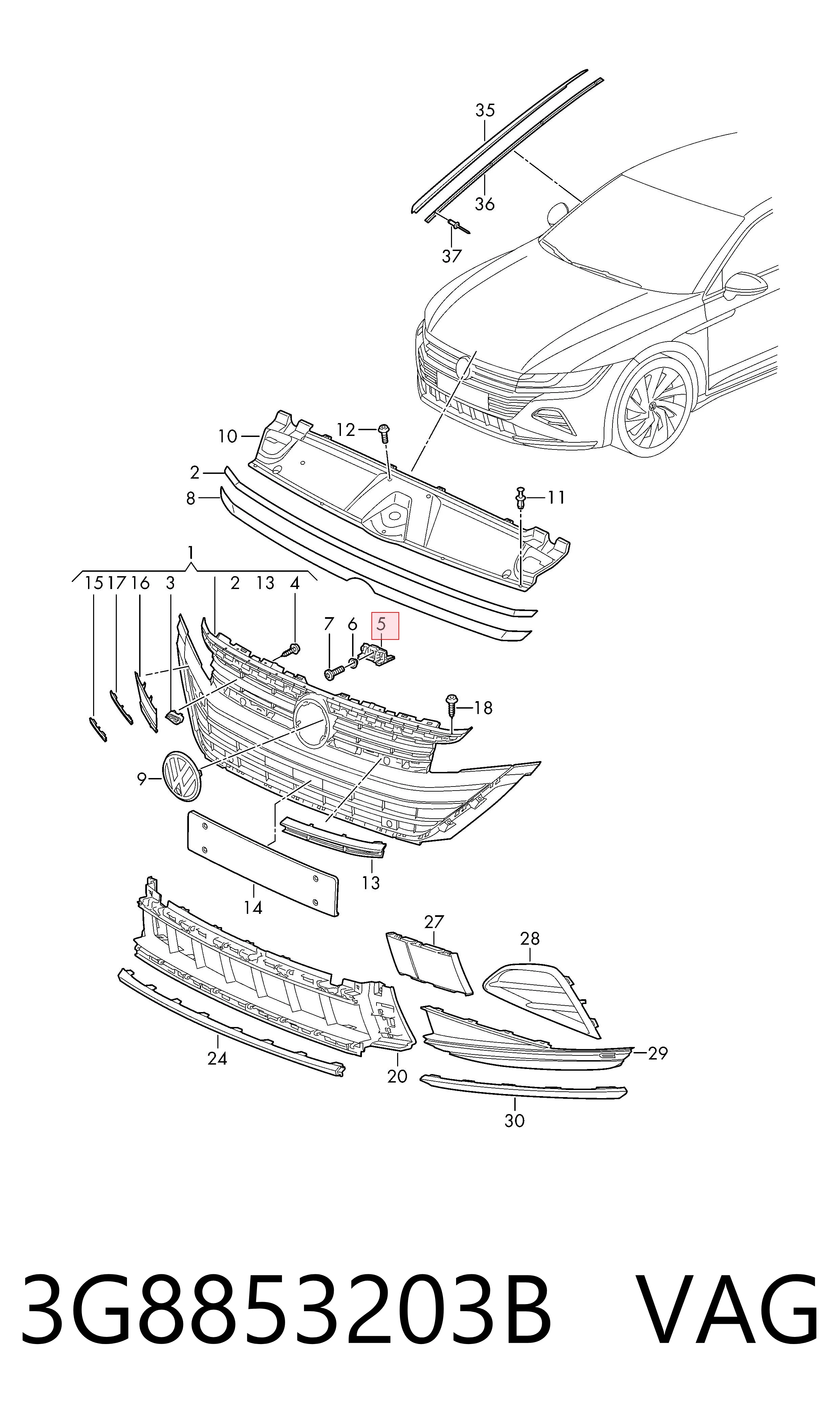 3G8853203B VAG 