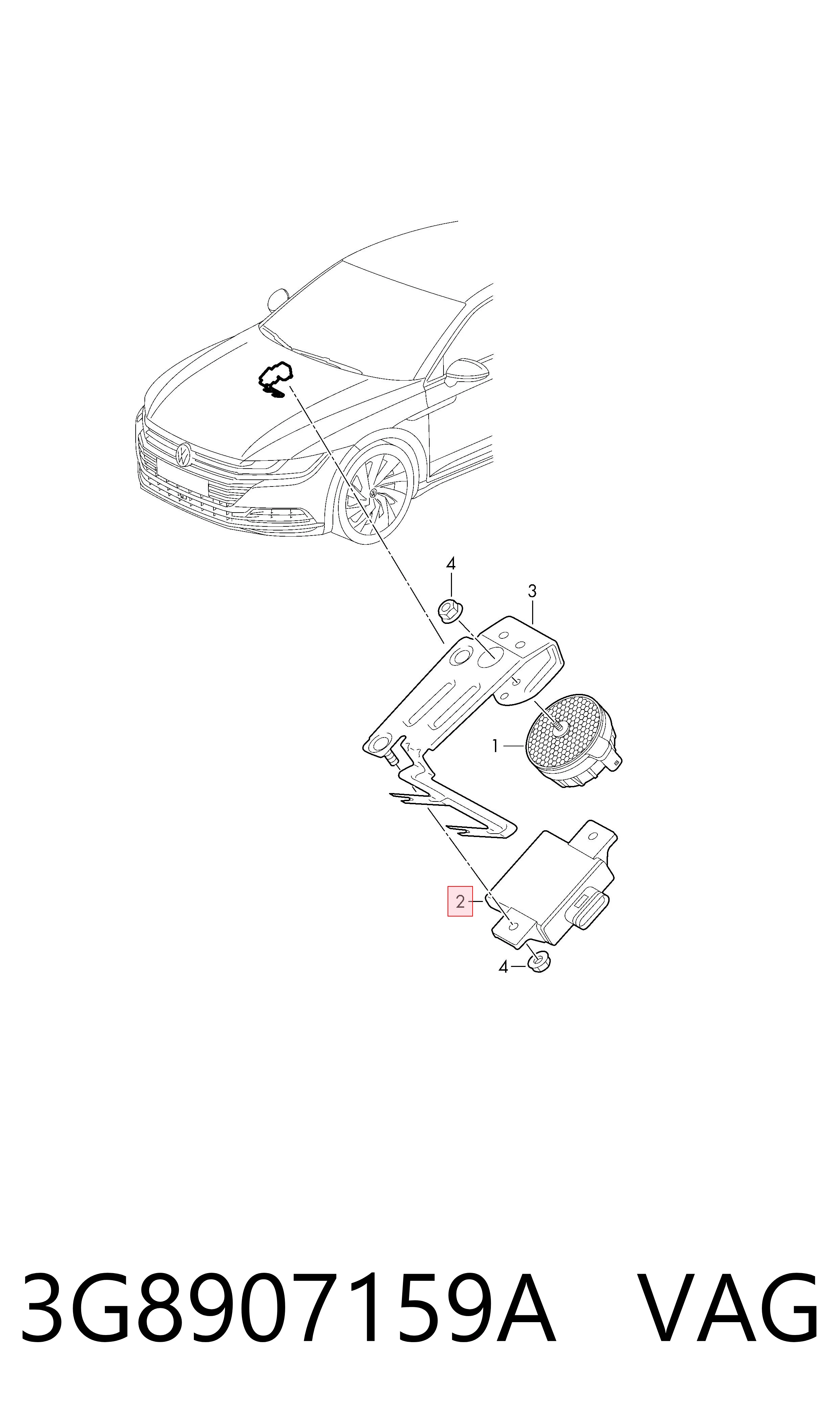 3G8907159A VAG