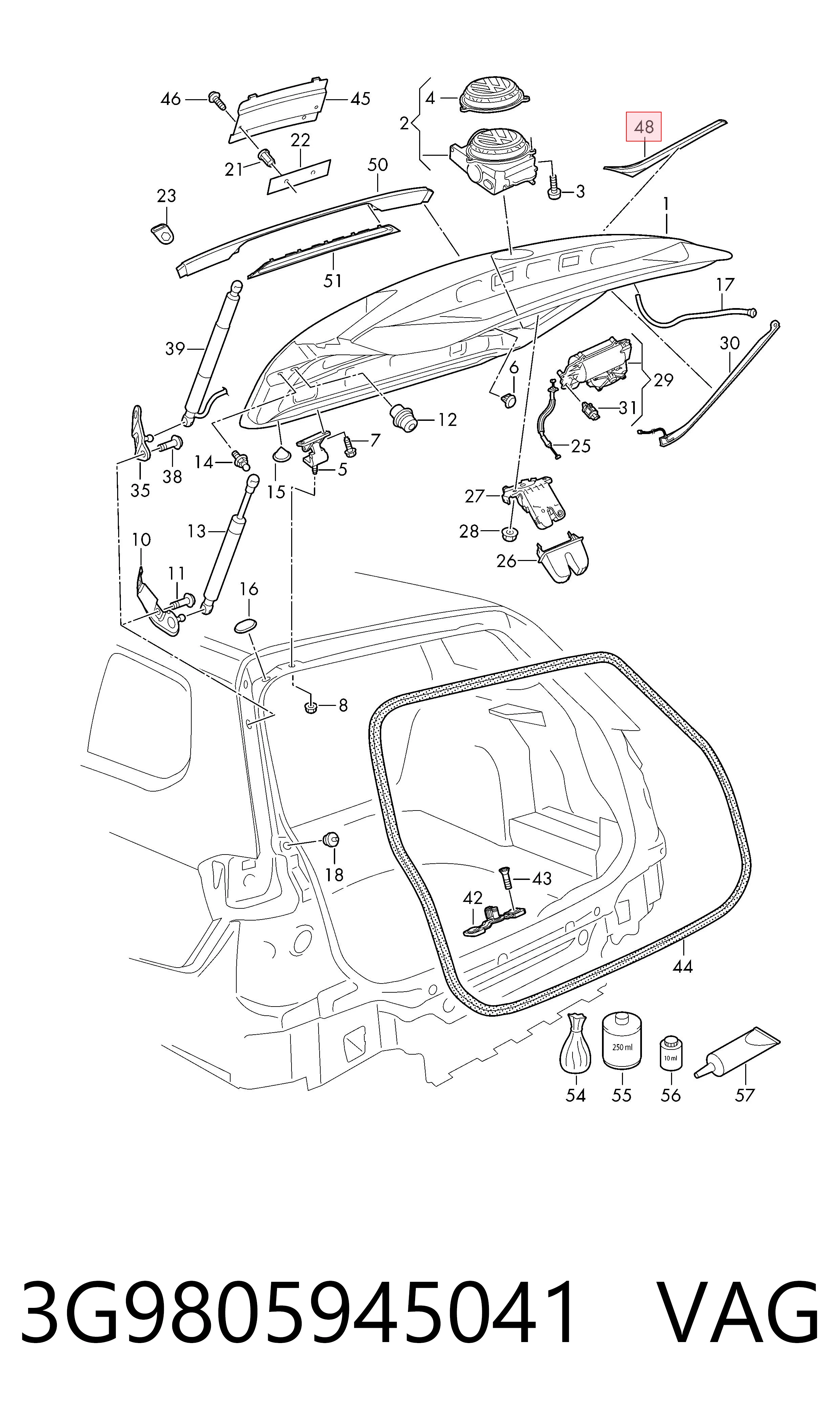 3G9805945041 VAG 