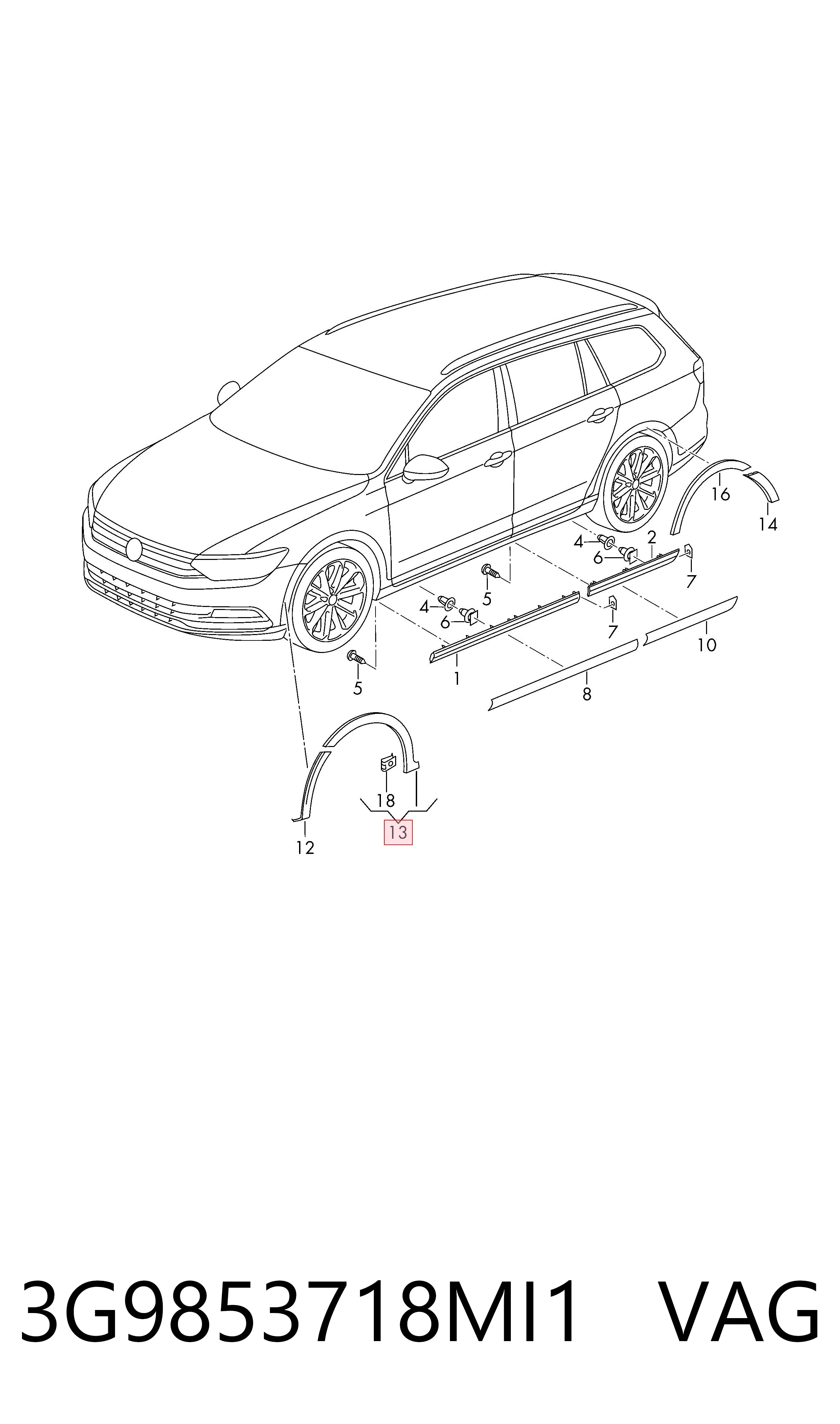 3G9853718MI1 VAG