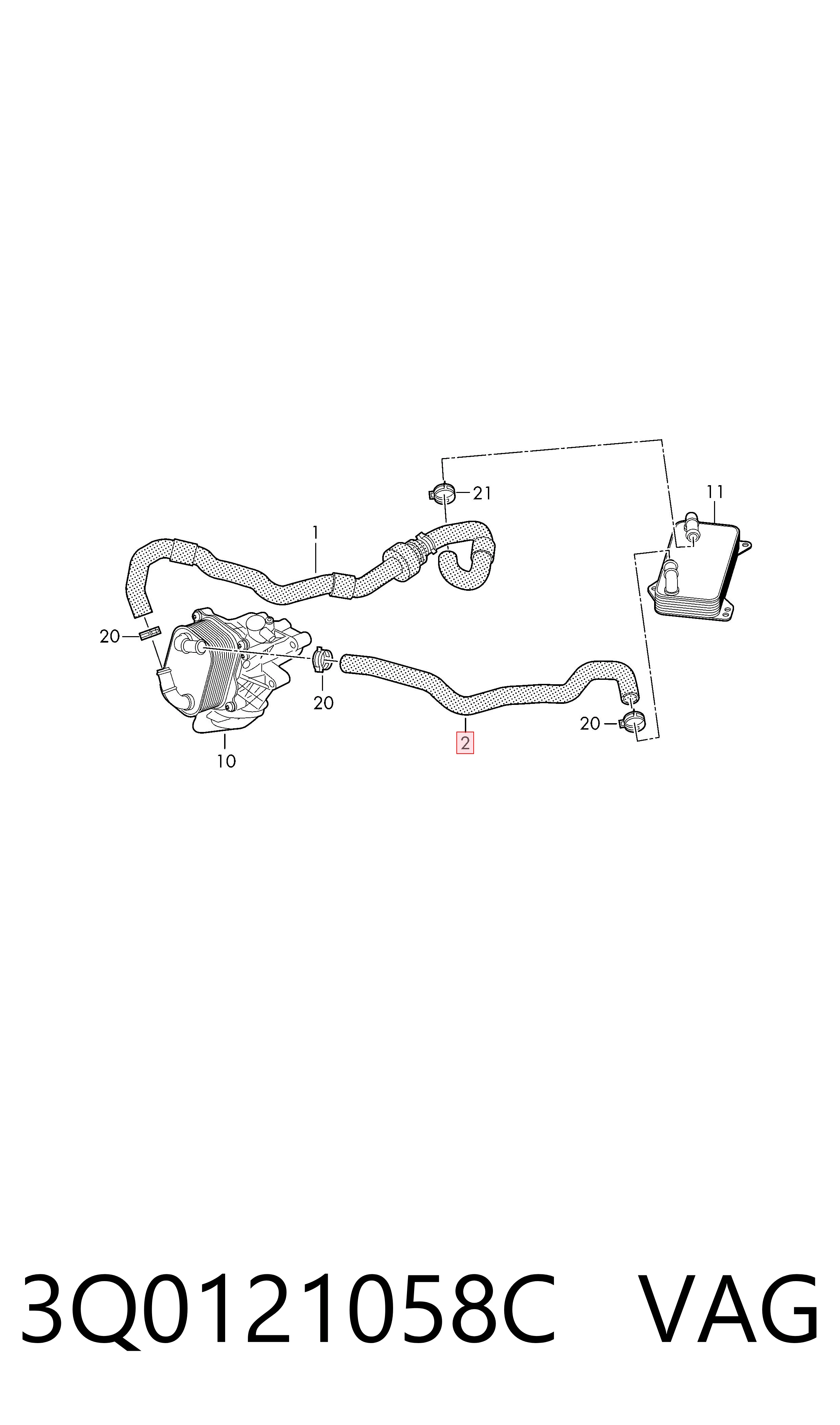3Q0121058C VAG 