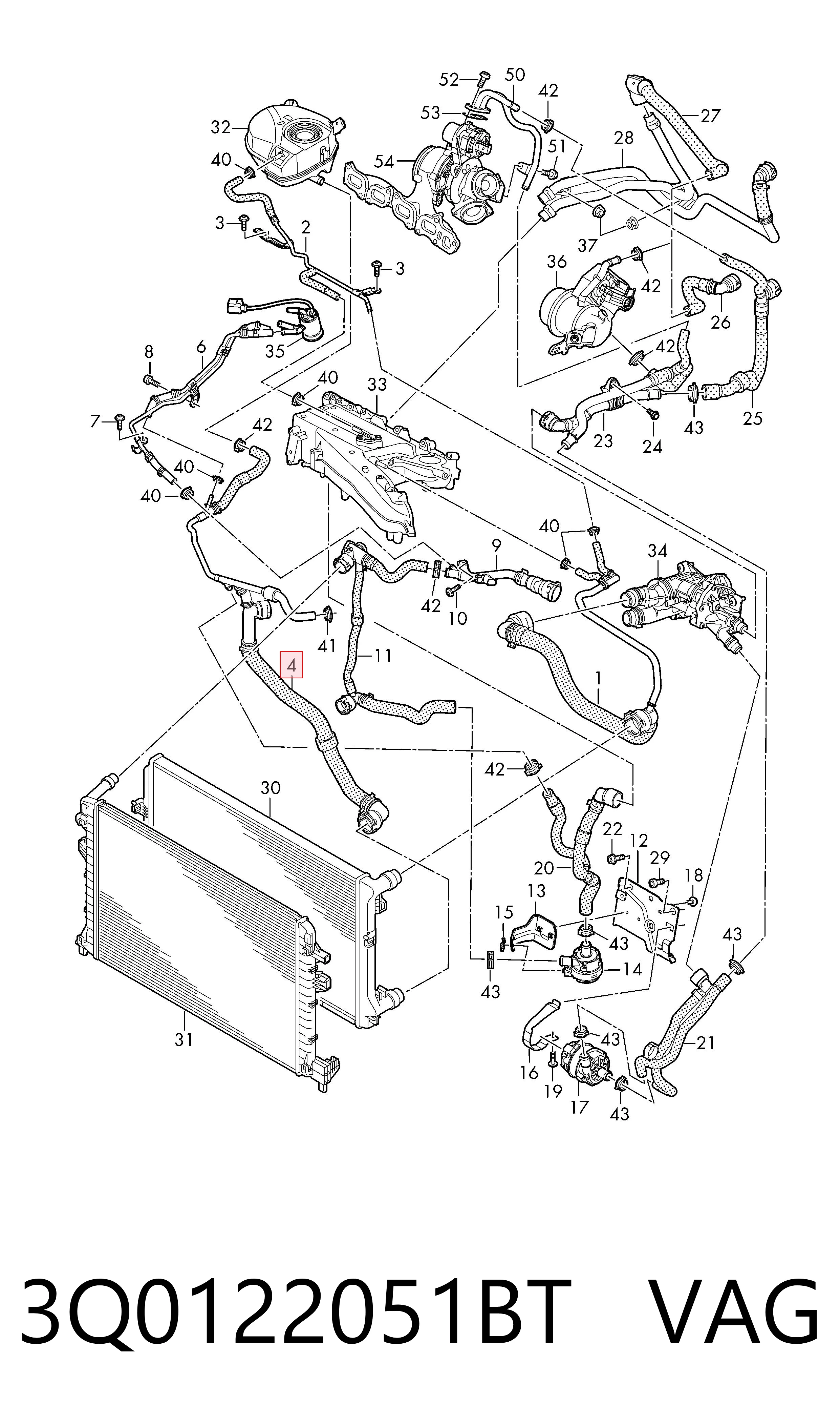 3Q0122051BT VAG 