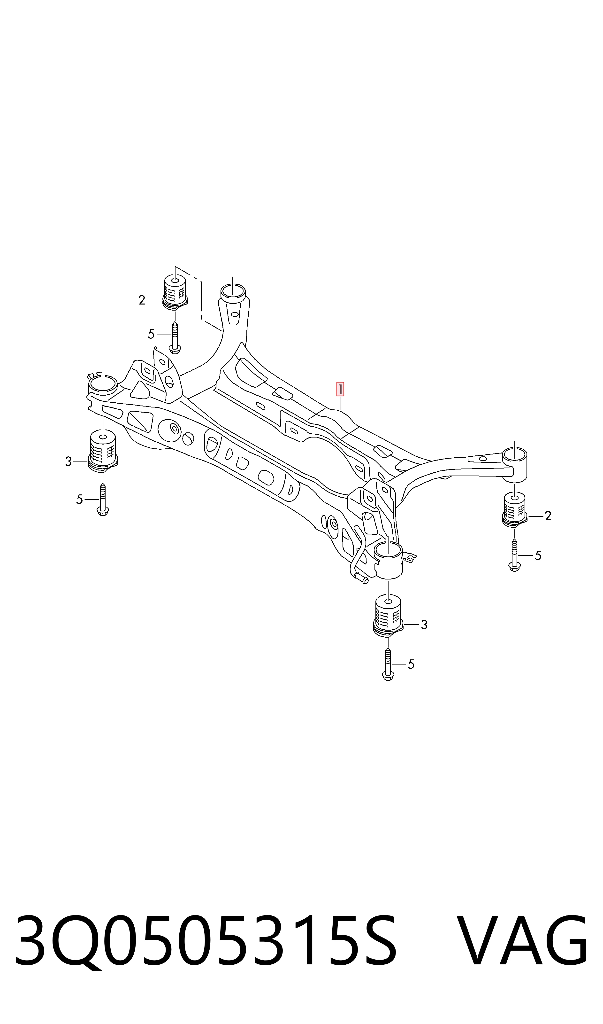 3Q0505315S VAG 