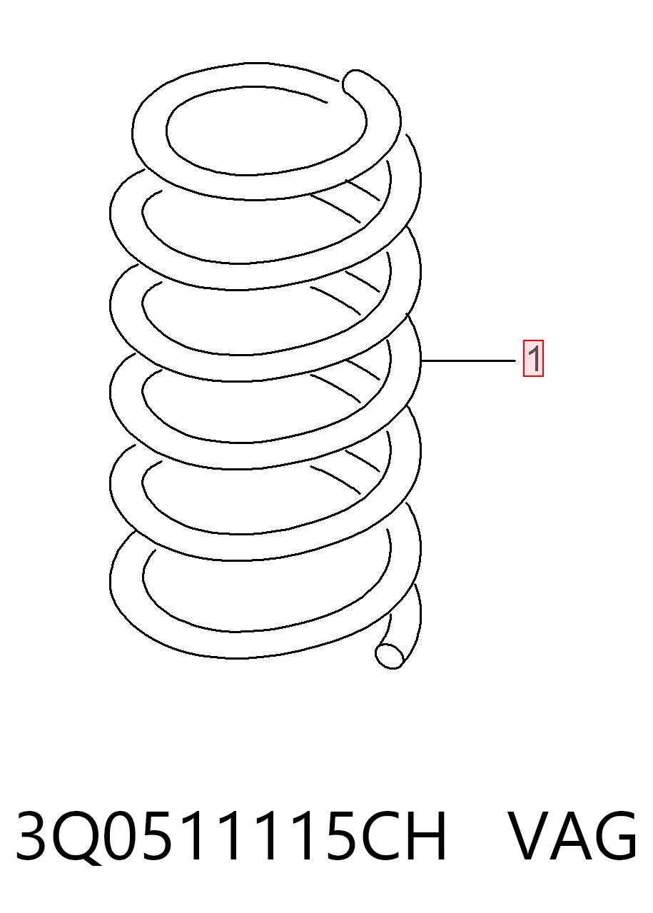 R22929 Eibach Пружина підвіски задня