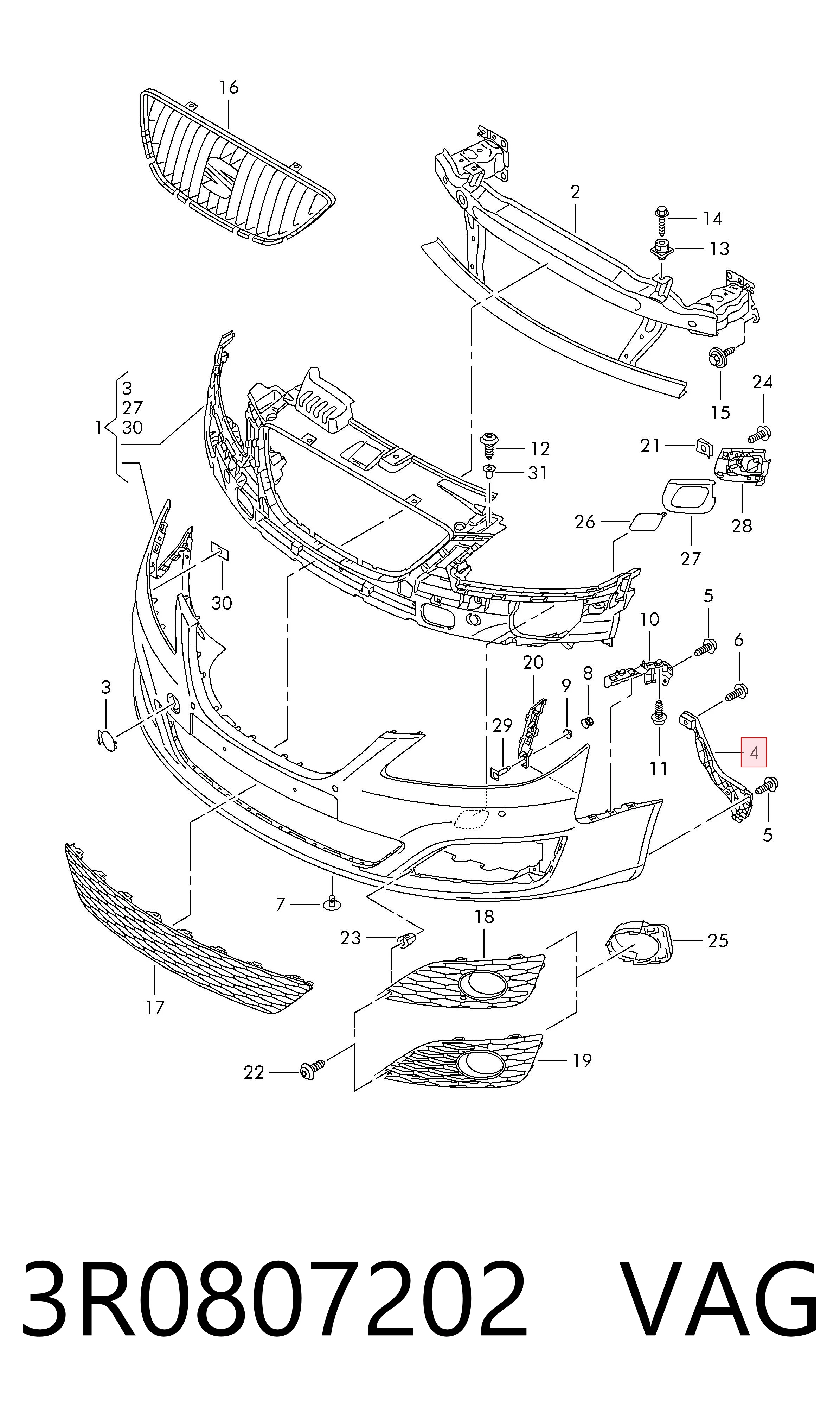 3R0807202 VAG
