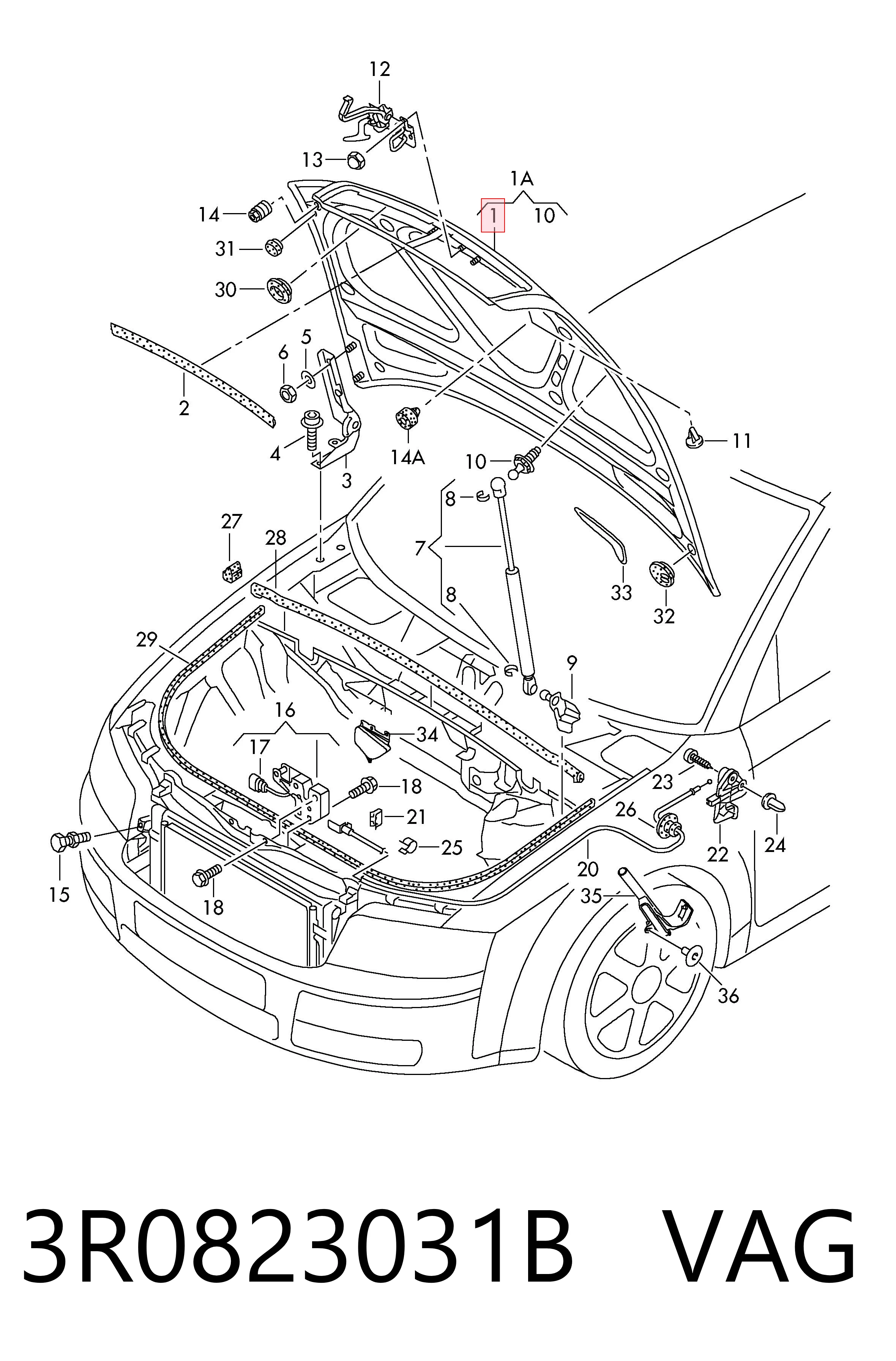 3R0823031B VAG