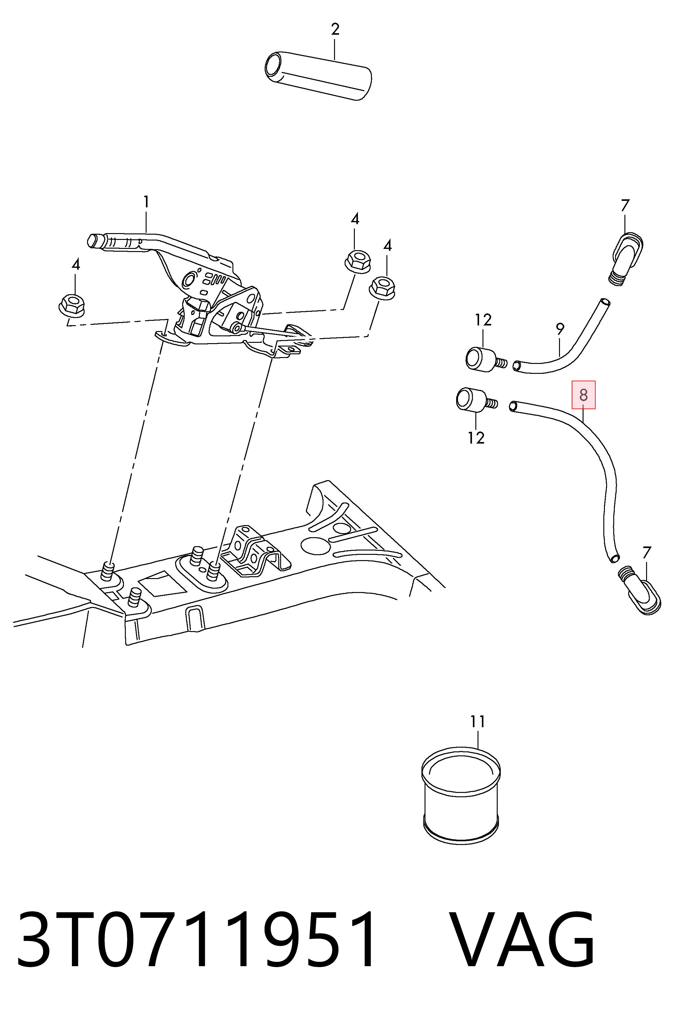 3T0711951 VAG 