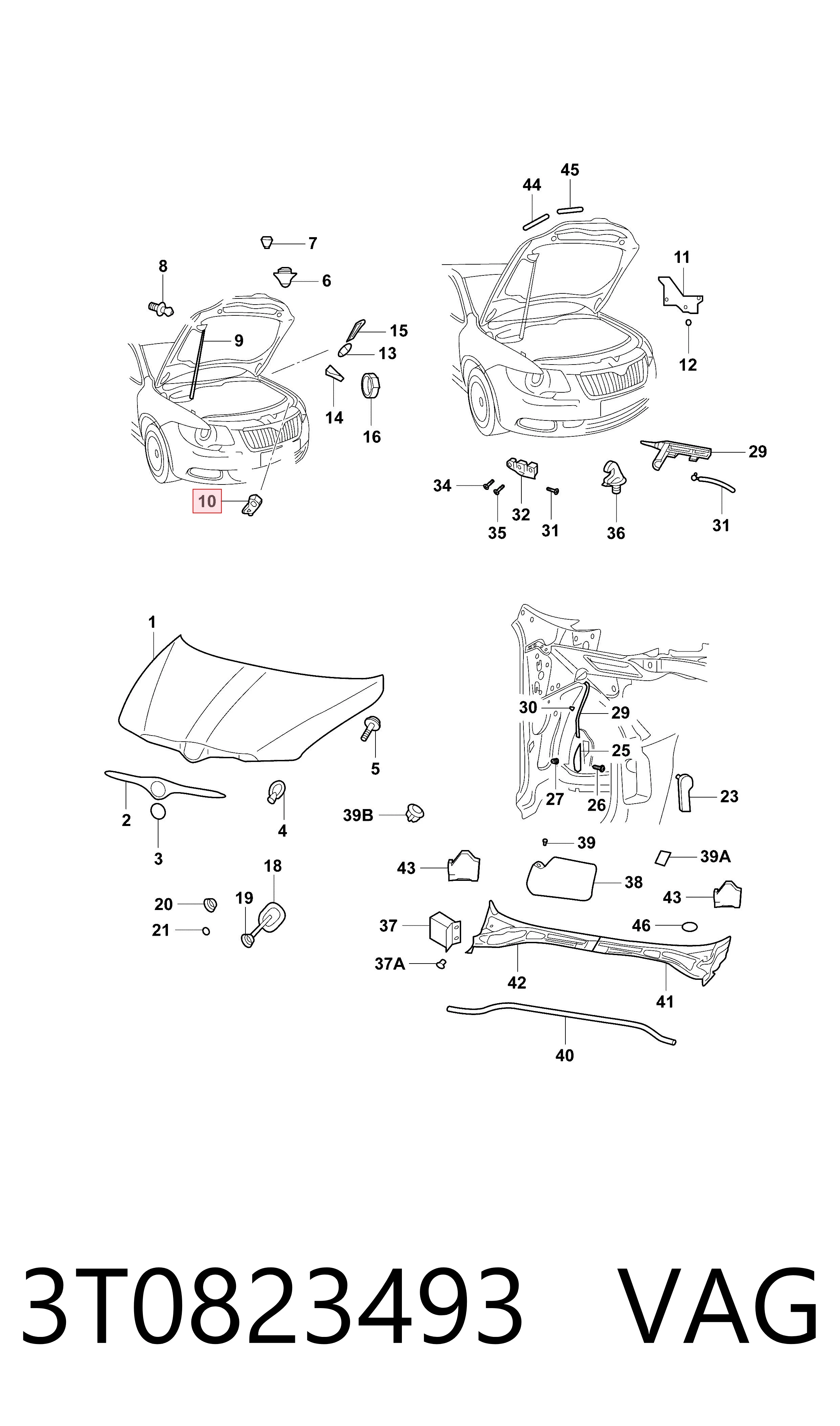 3T0823493 VAG 