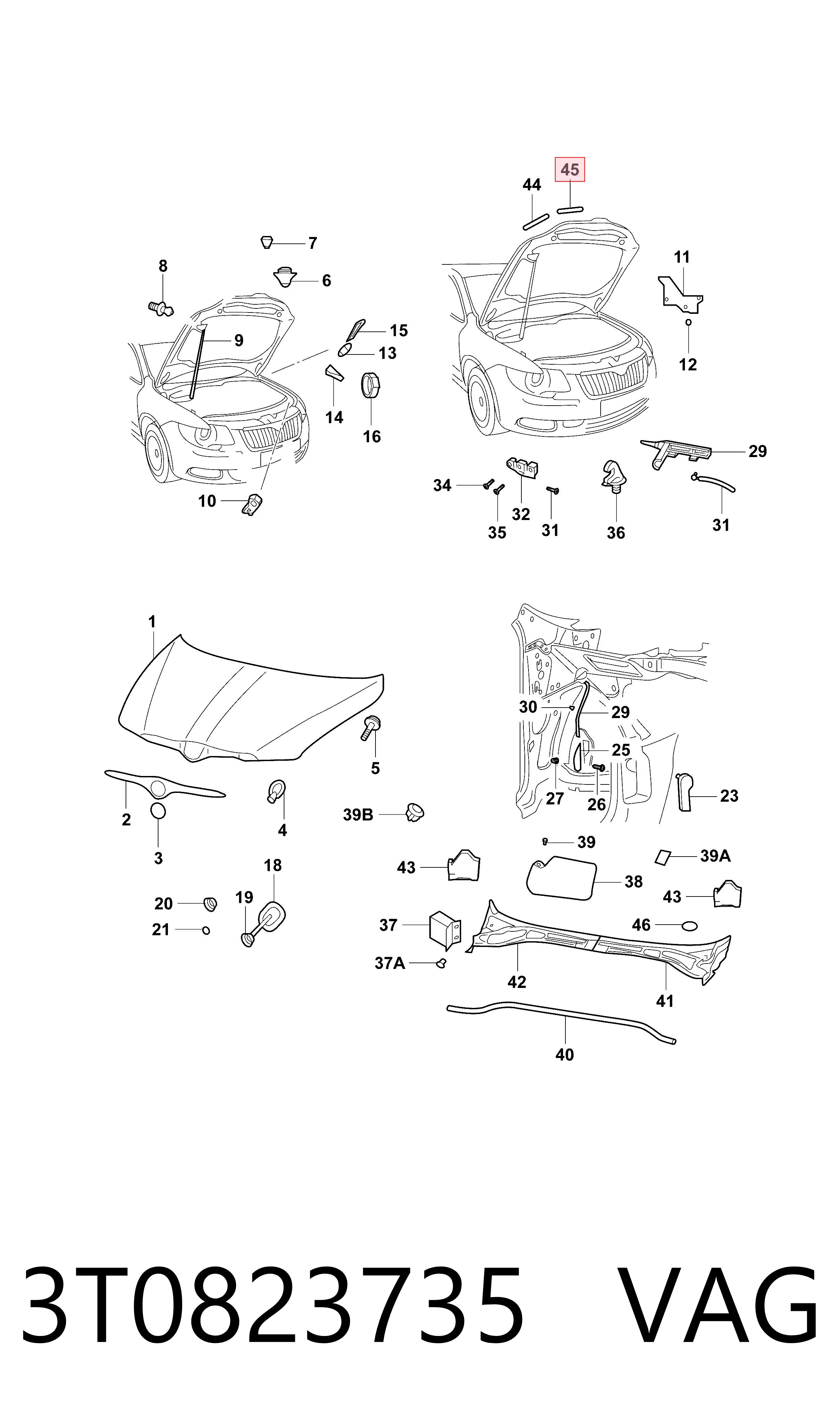 3T0823735 VAG 