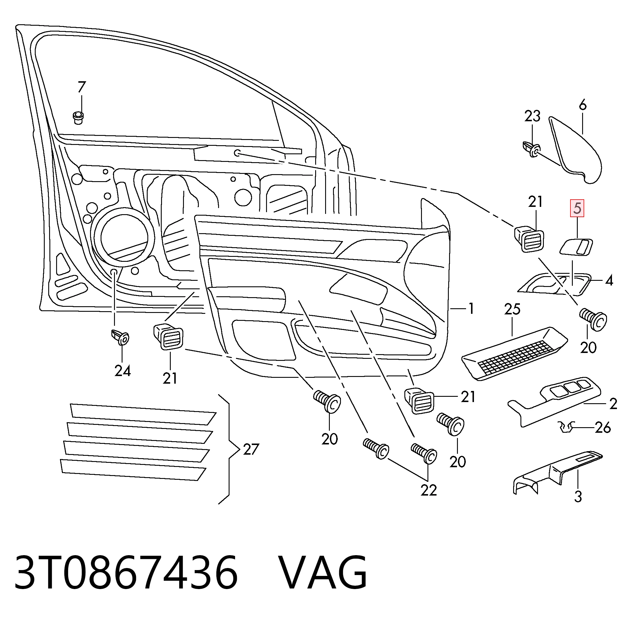 3T0867436 VAG 