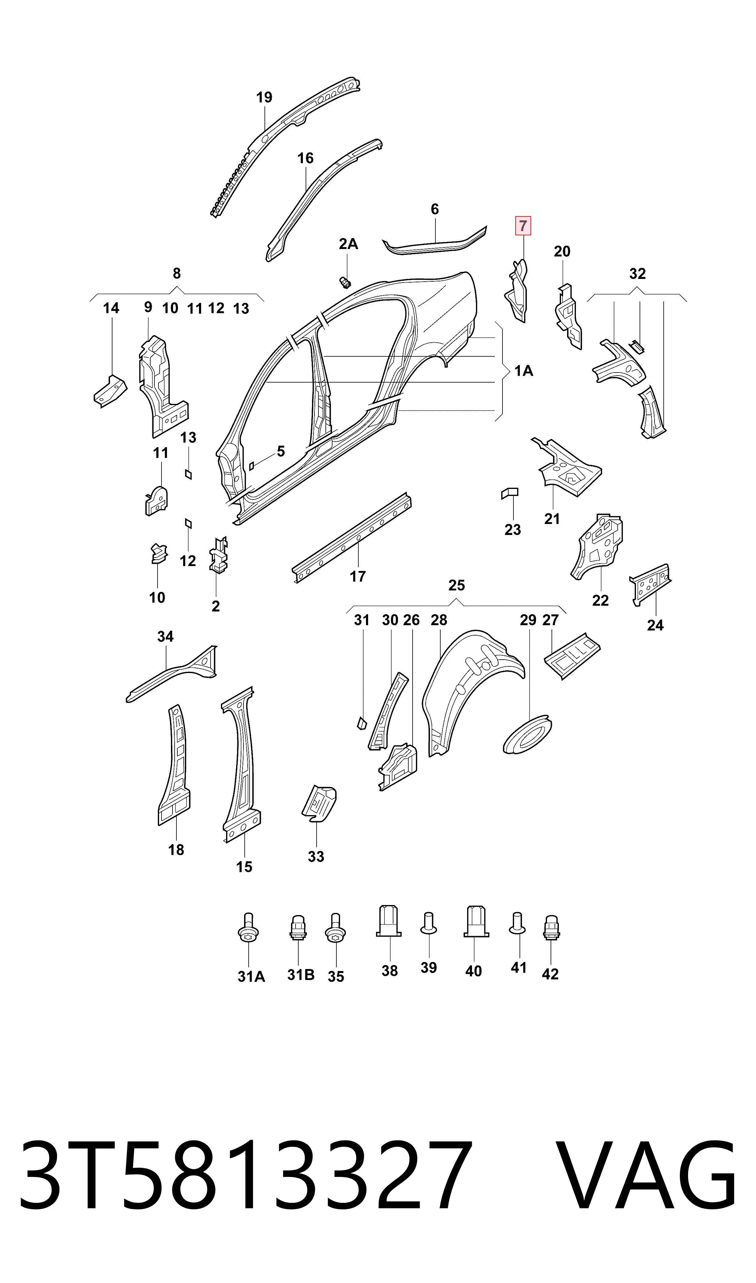 3T5813327 VAG 