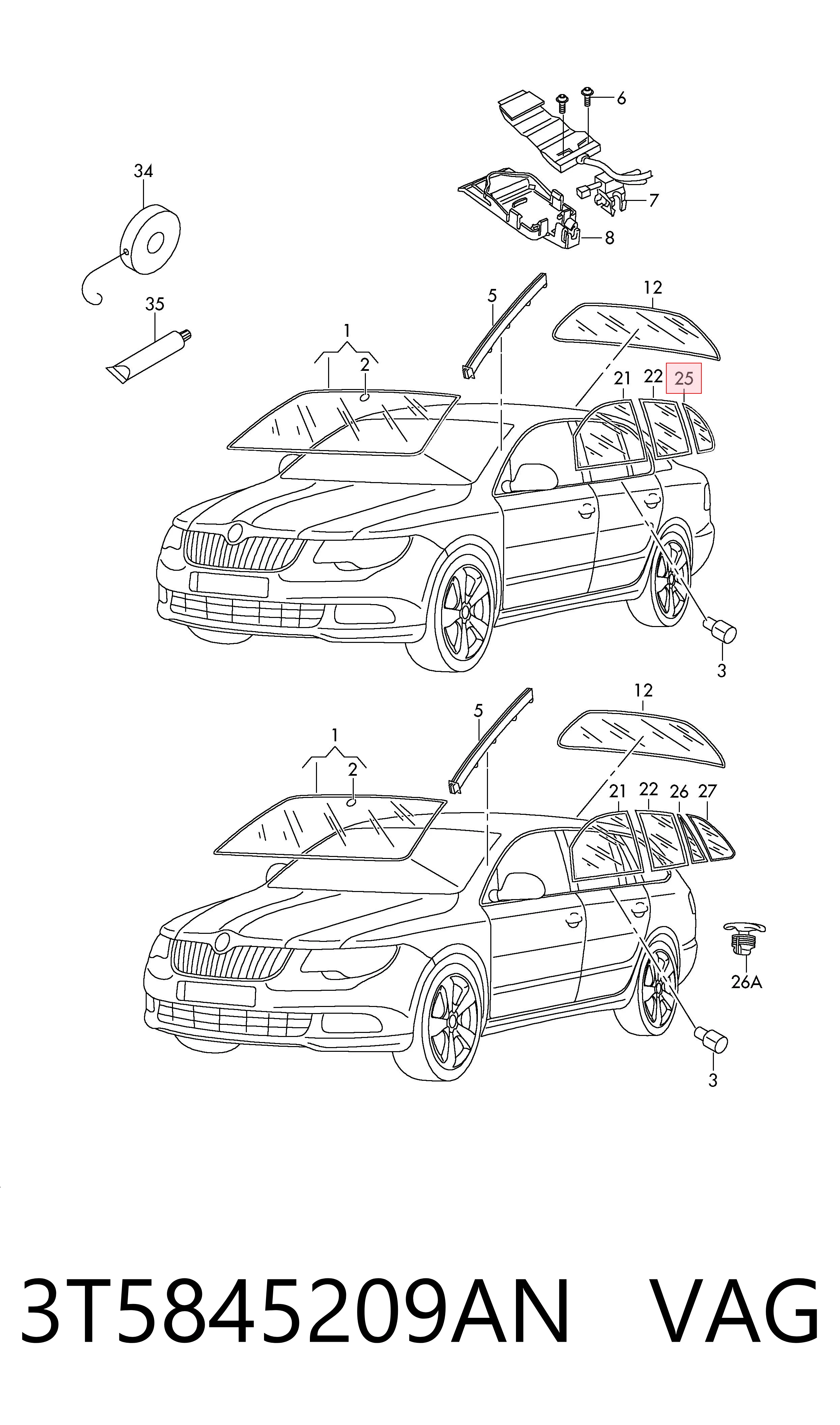 3T5845209AN VAG 