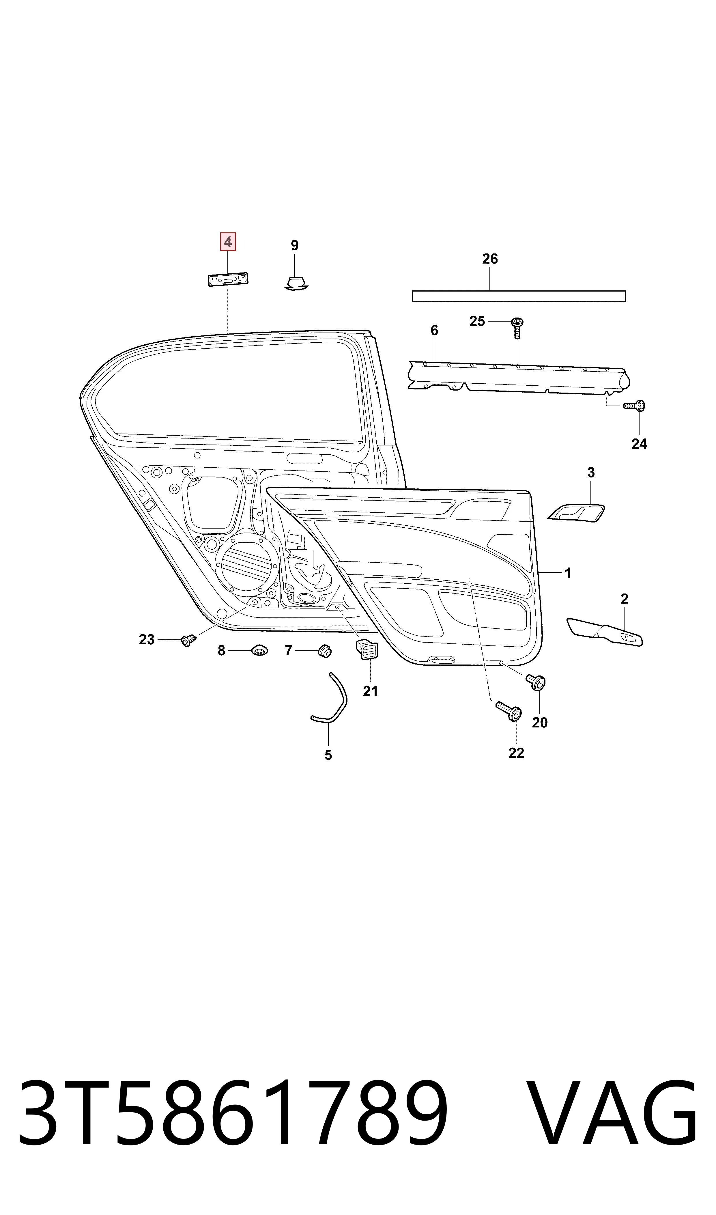 3T5861789 VAG 