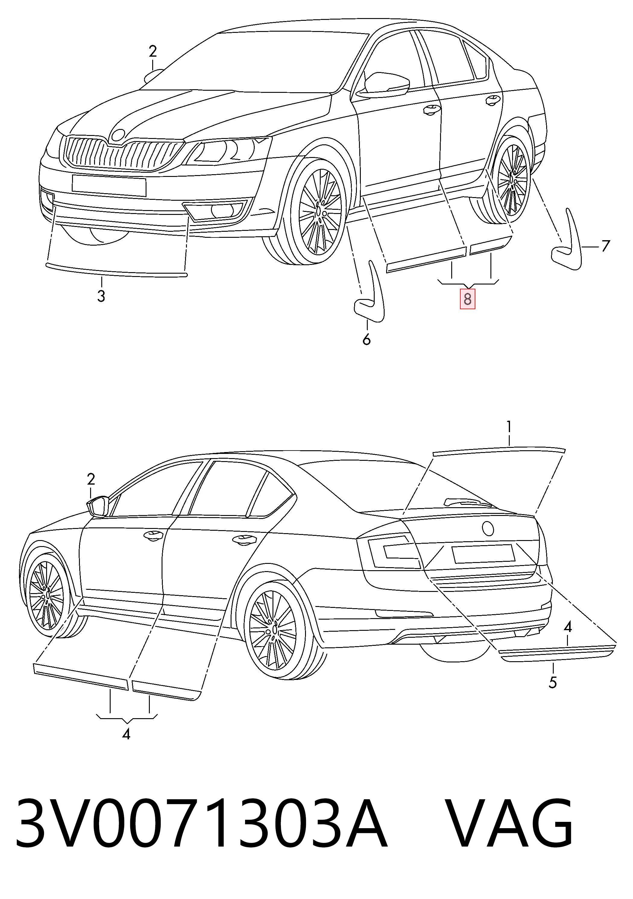 3V0071303A VAG 