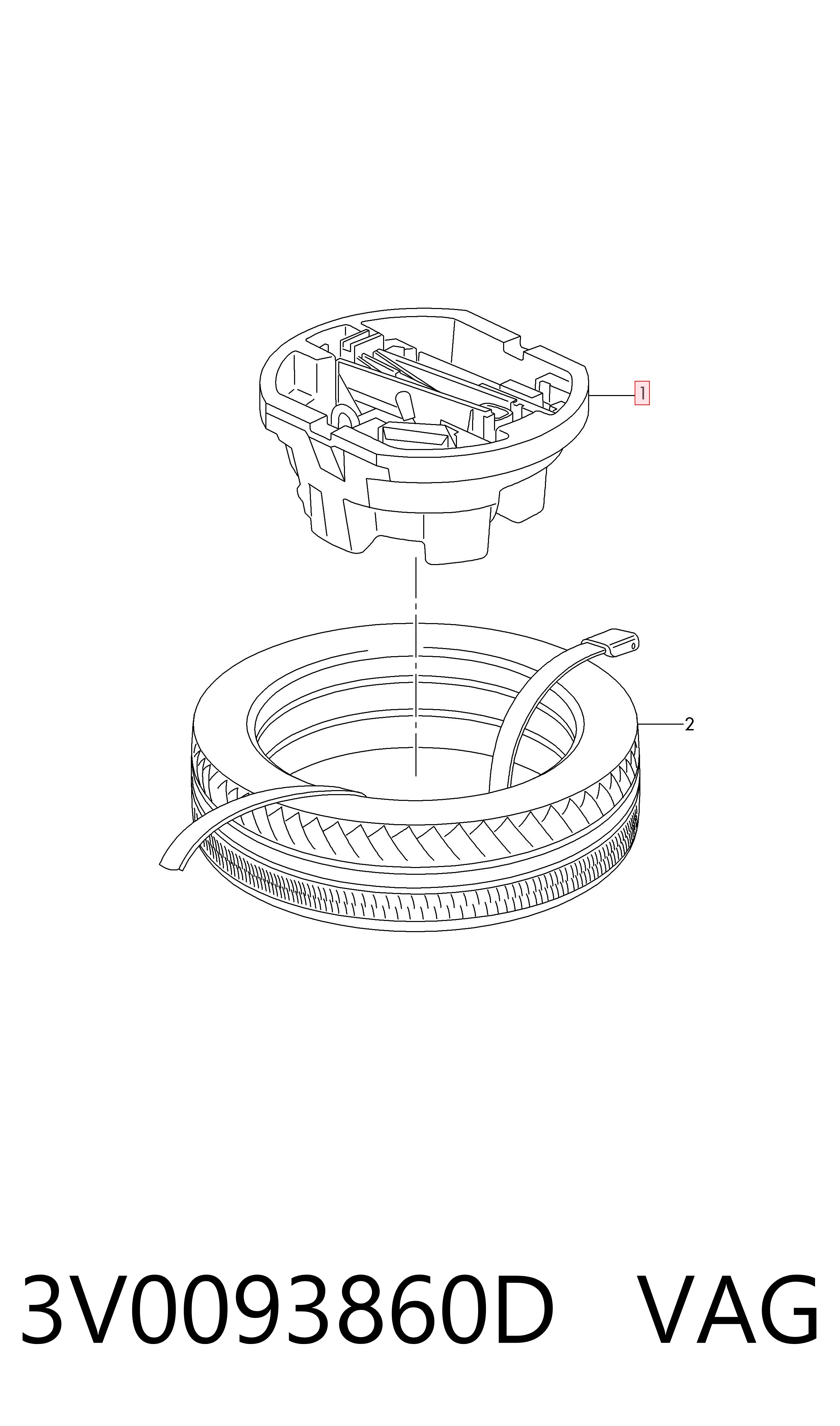 3V0093860D VAG 
