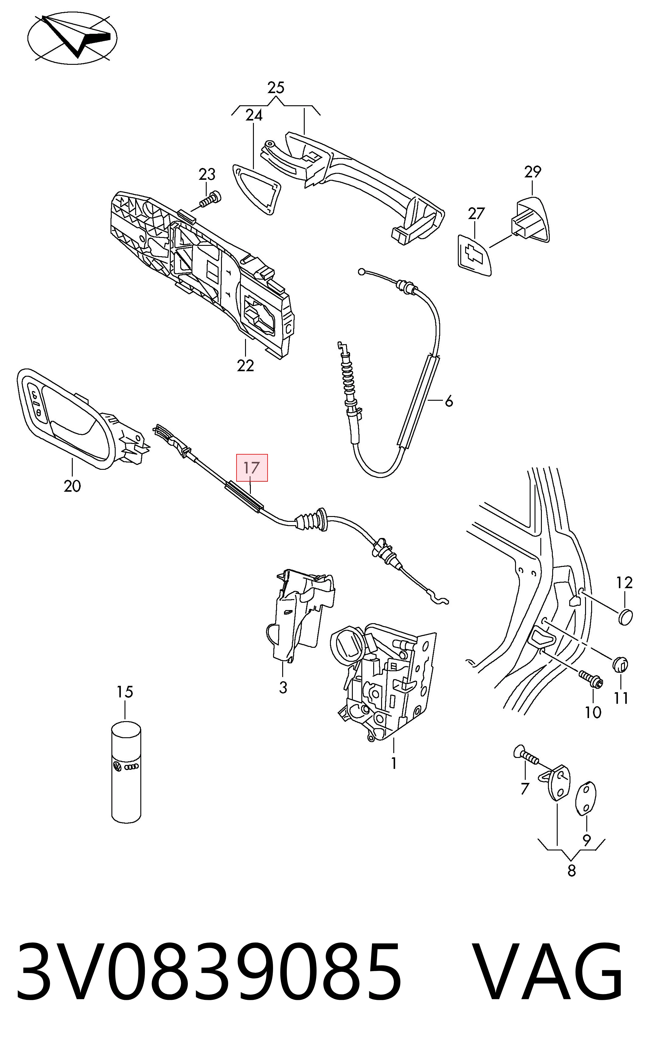 3V0839085 VAG 
