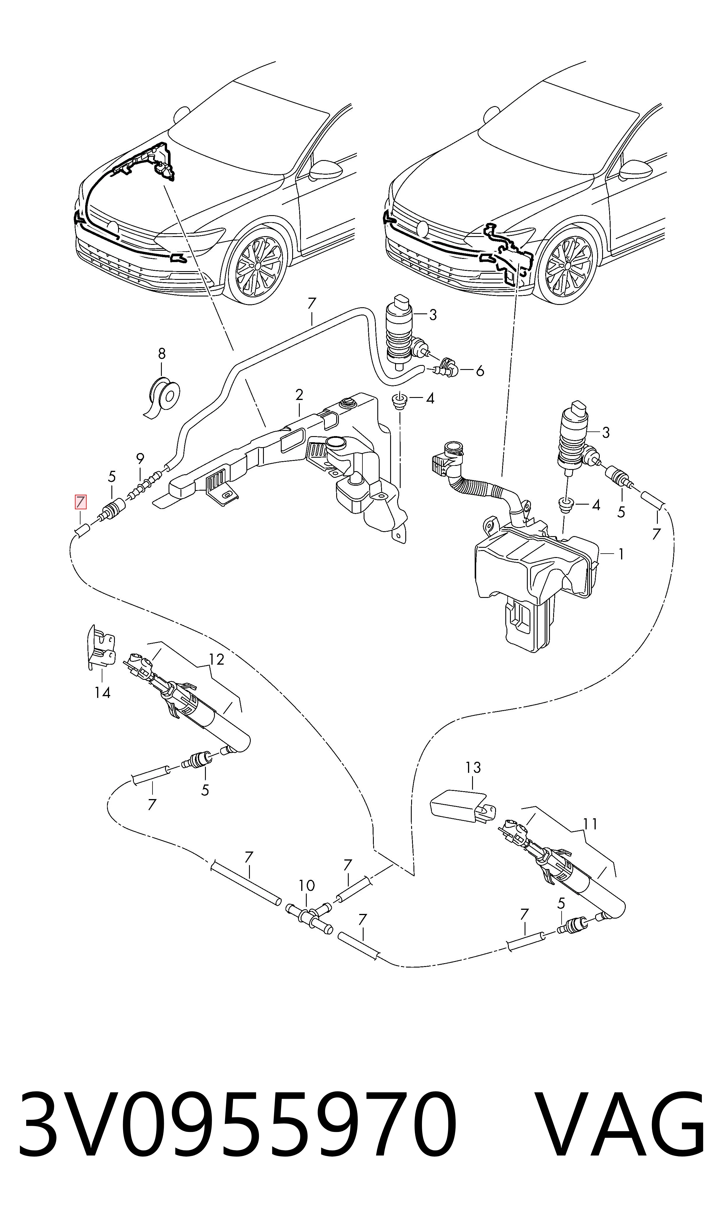 3V0955970 VAG 