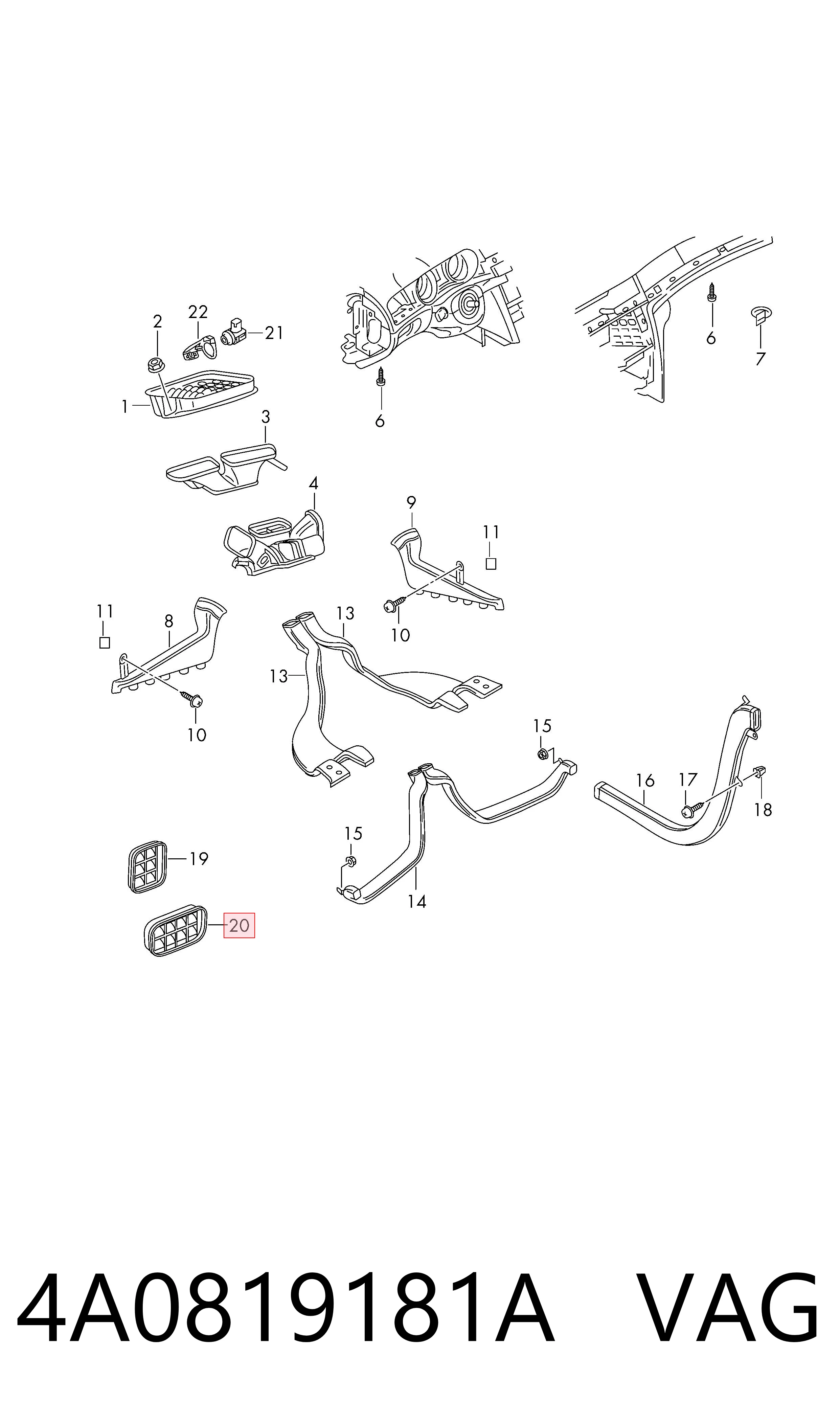 4A0819181A VAG 