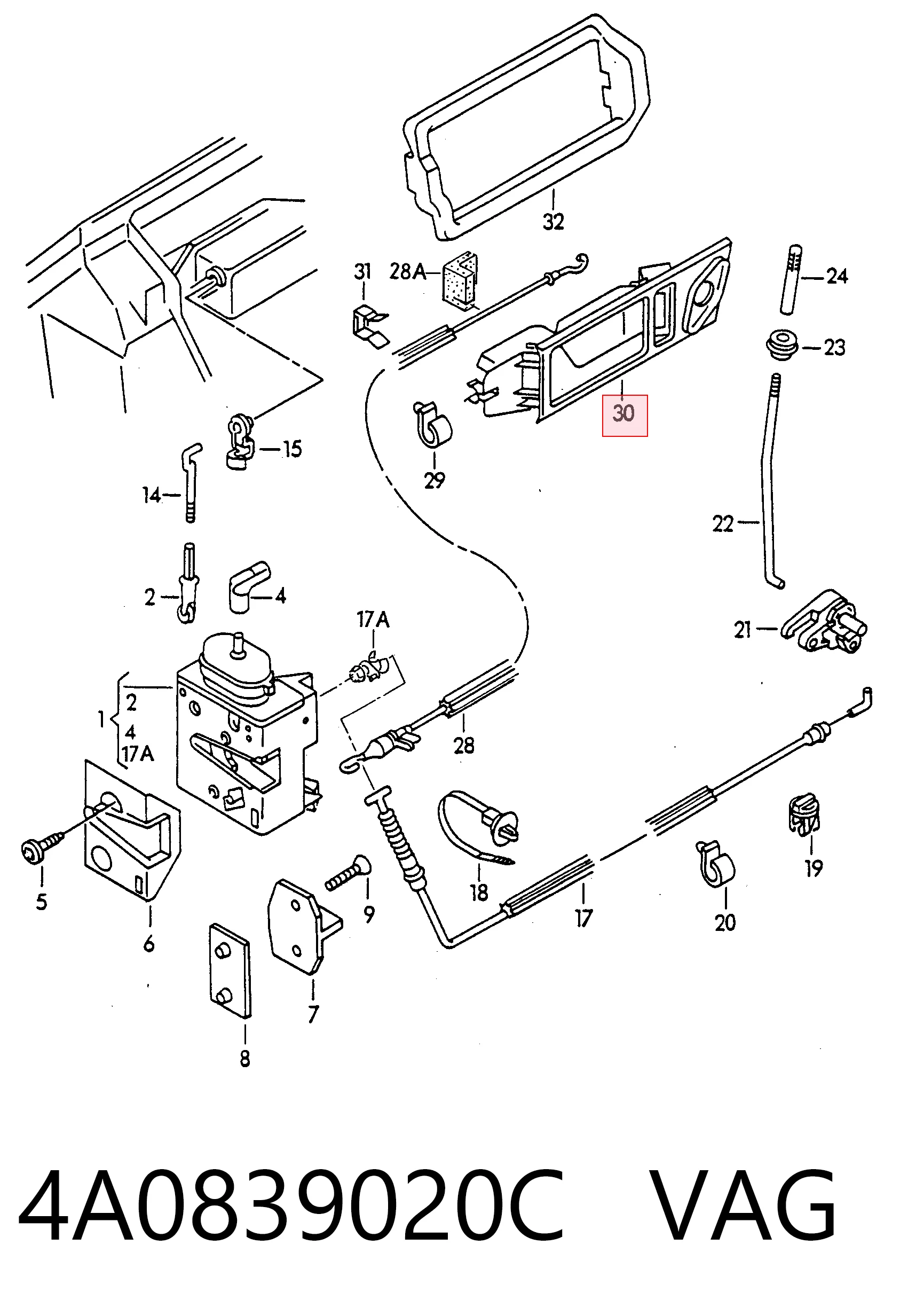 4A0839020C VAG 