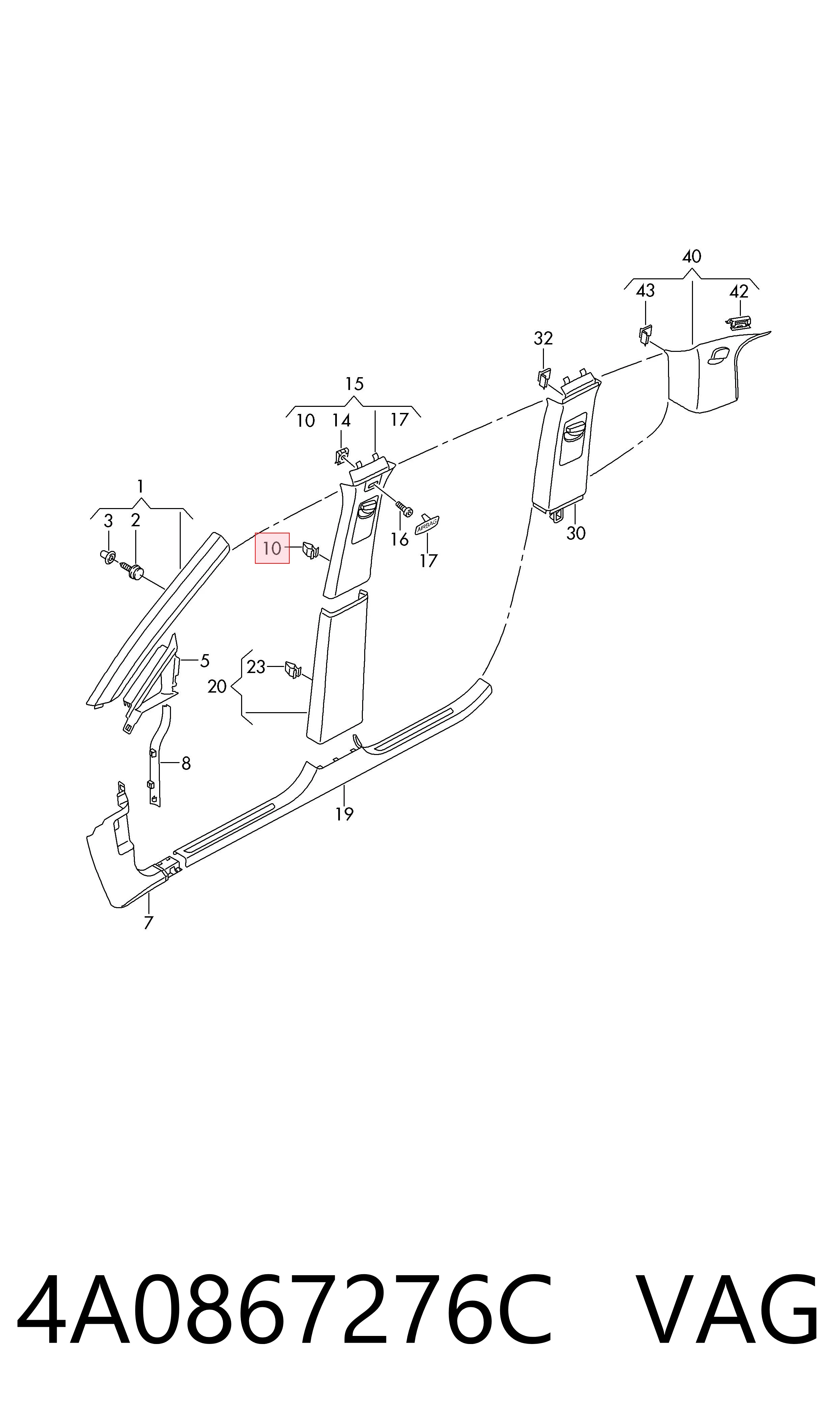 4A0867276C VAG 