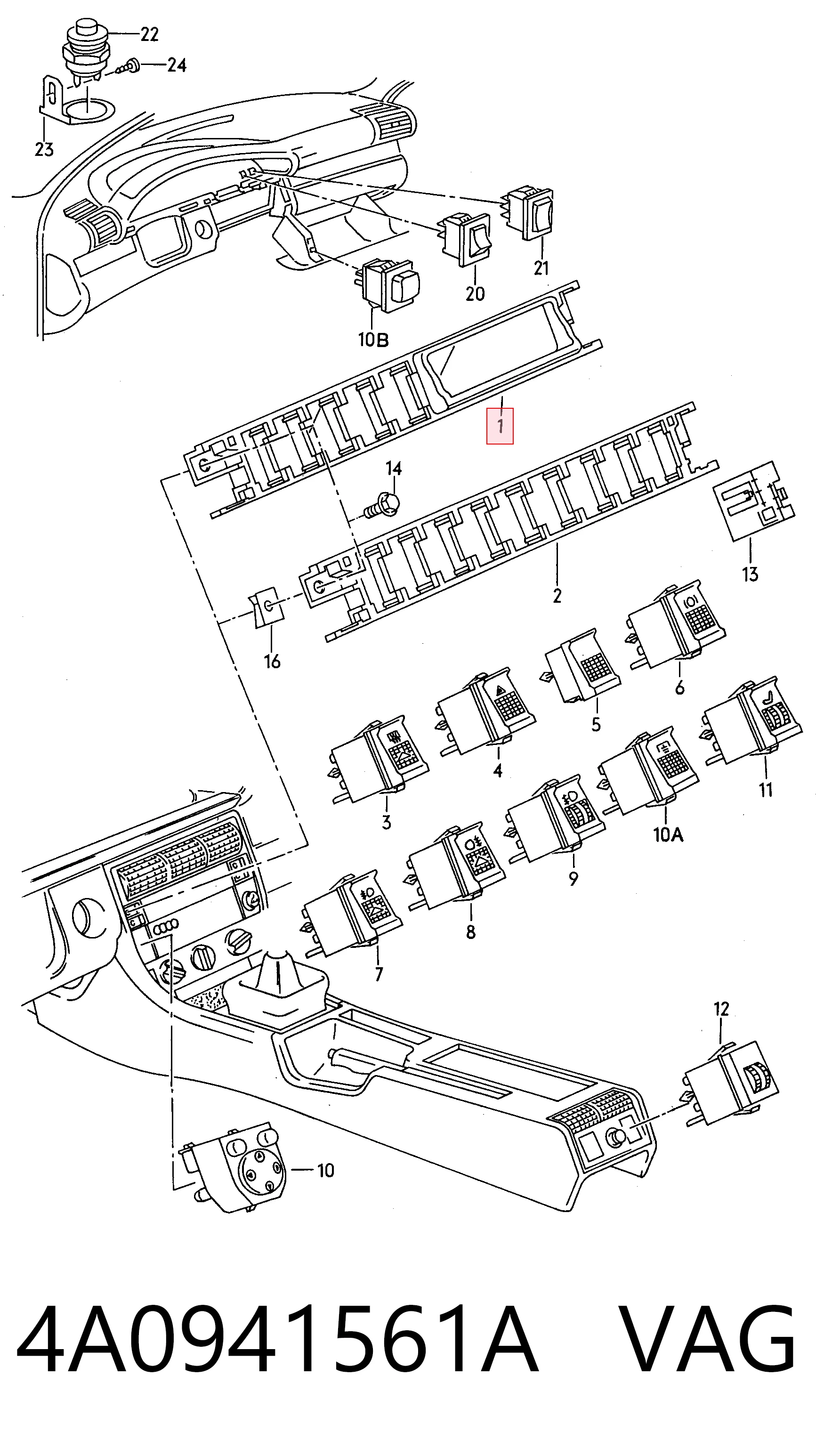 4A0941561A VAG 