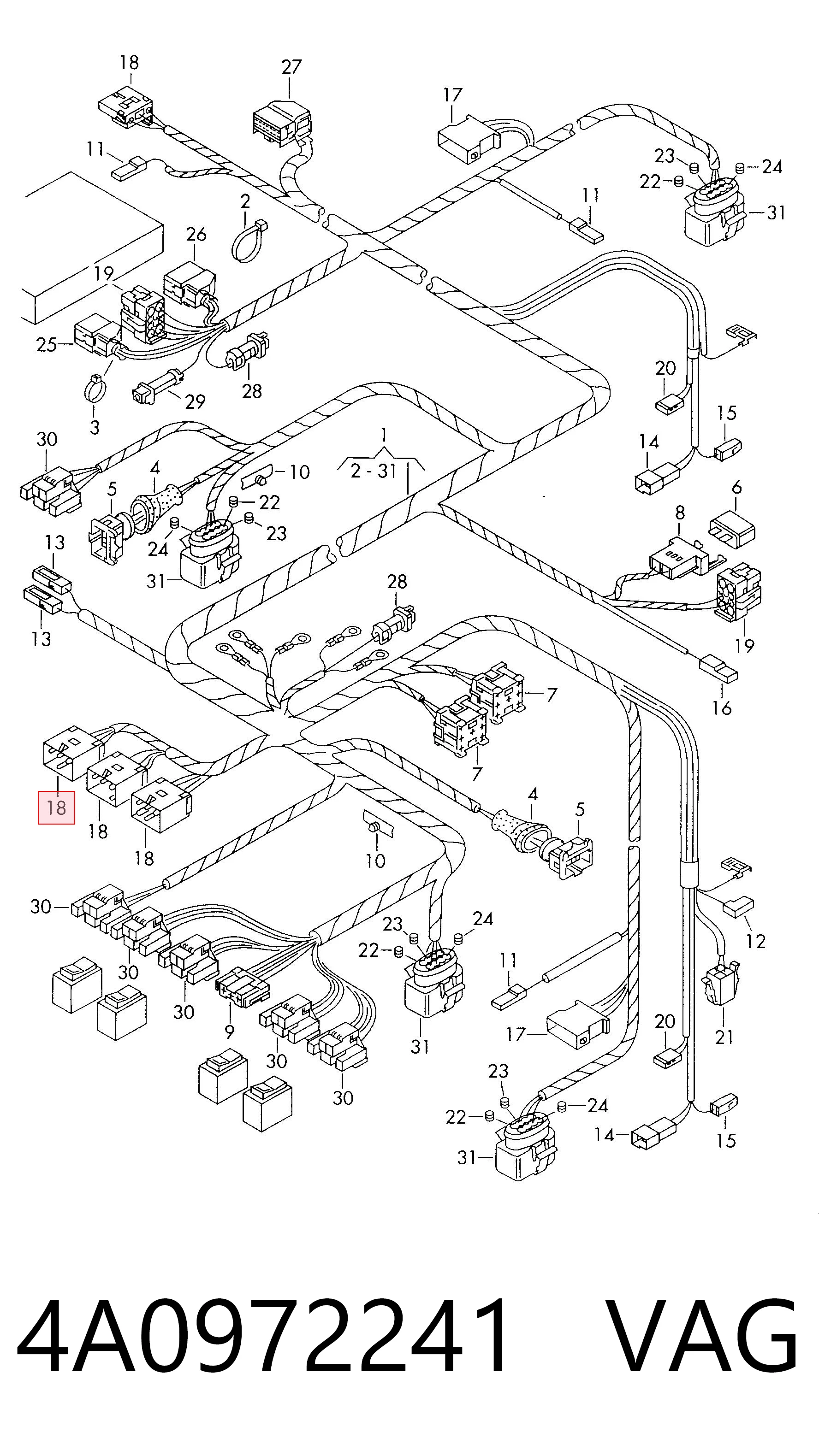 4A0972241 VAG 