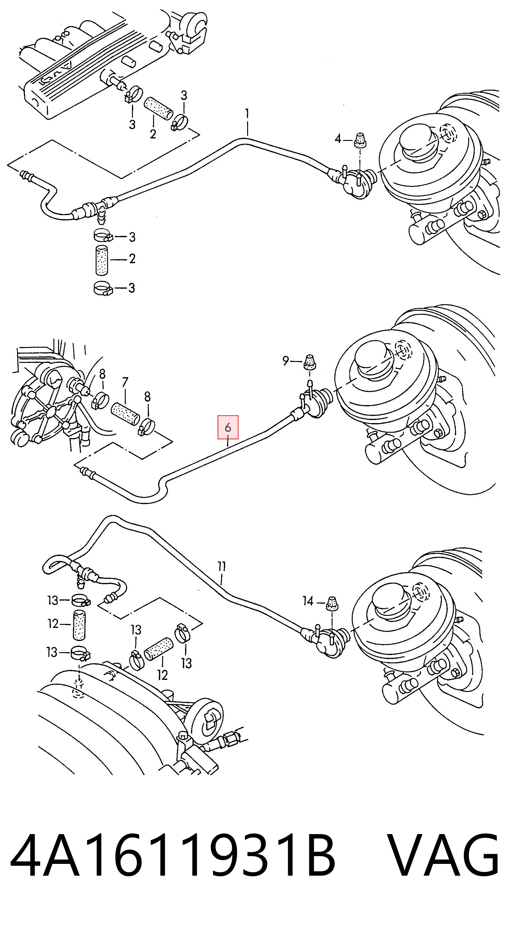 4A1611931B VAG