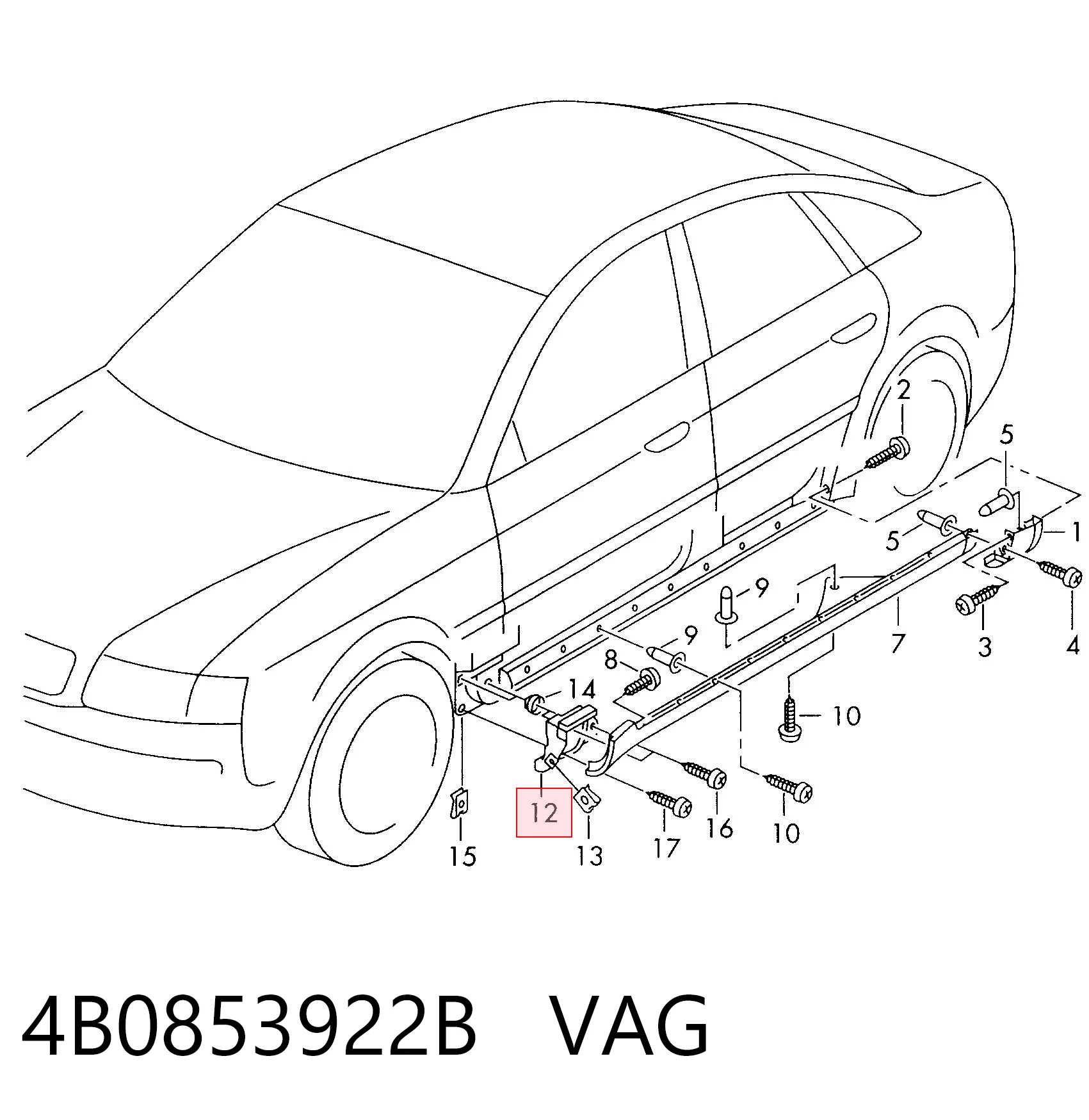 4B0853922B VAG 