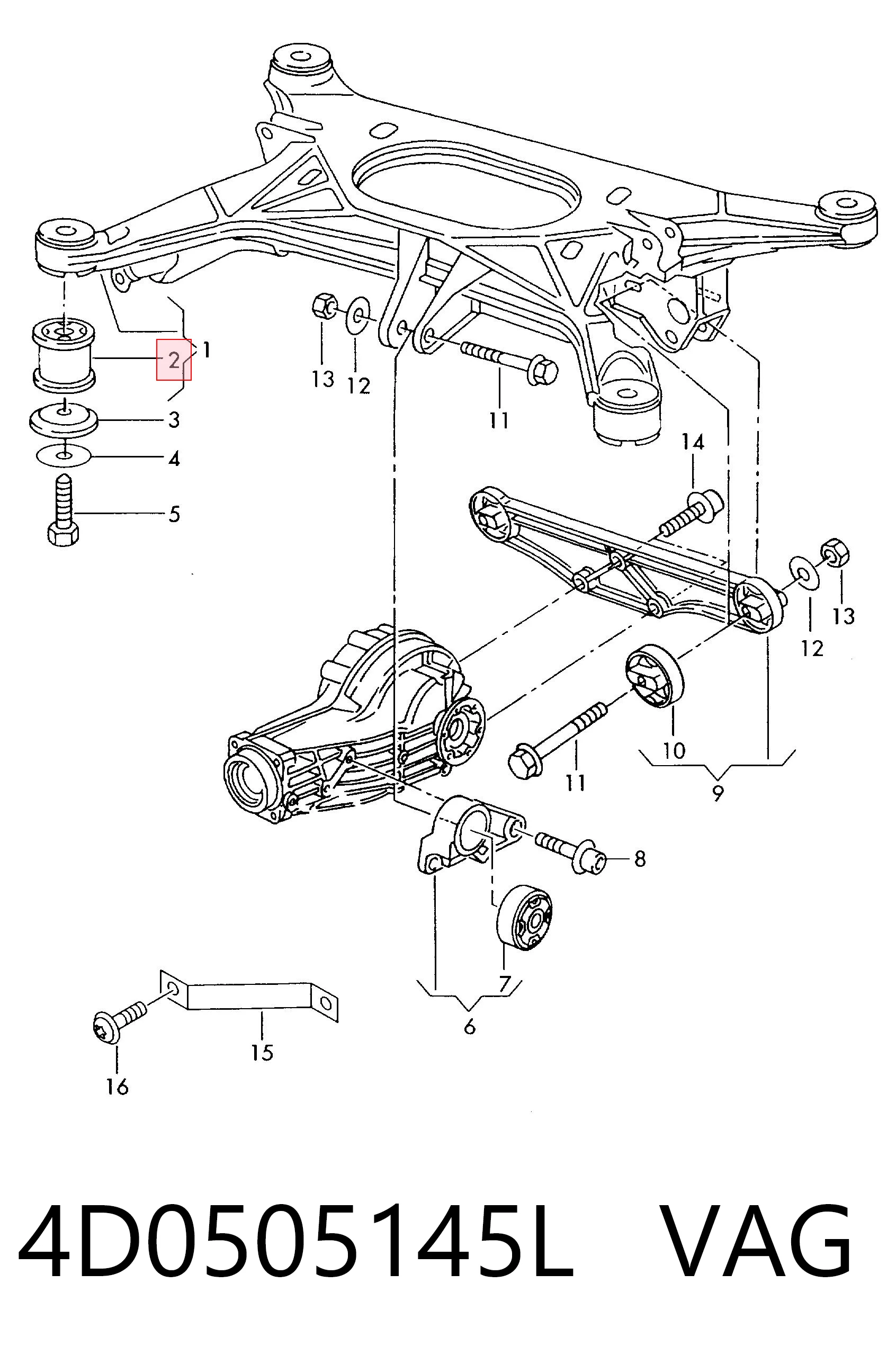 4D0505145L VAG