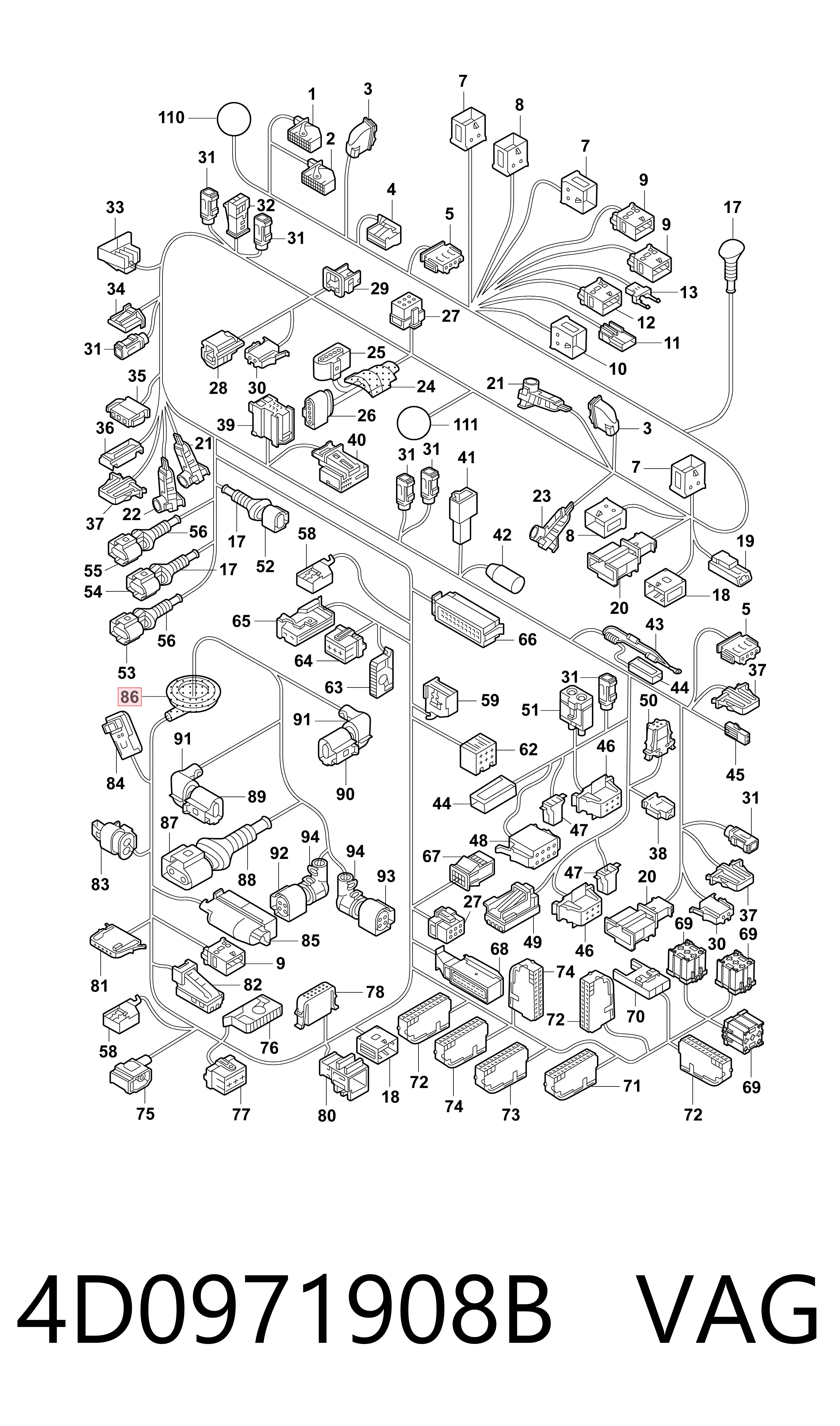 4D0971908B VAG