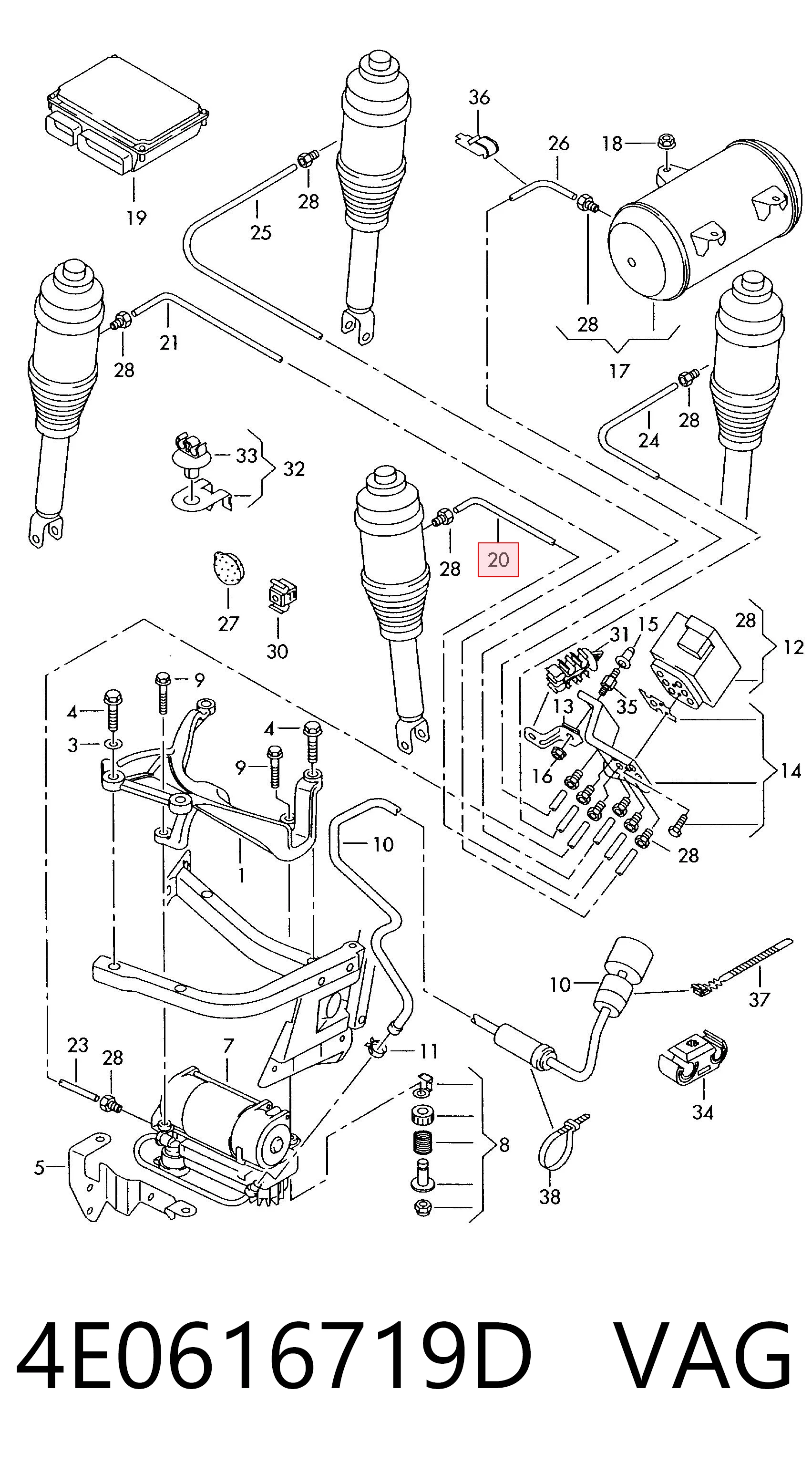 4E0616719D VAG 