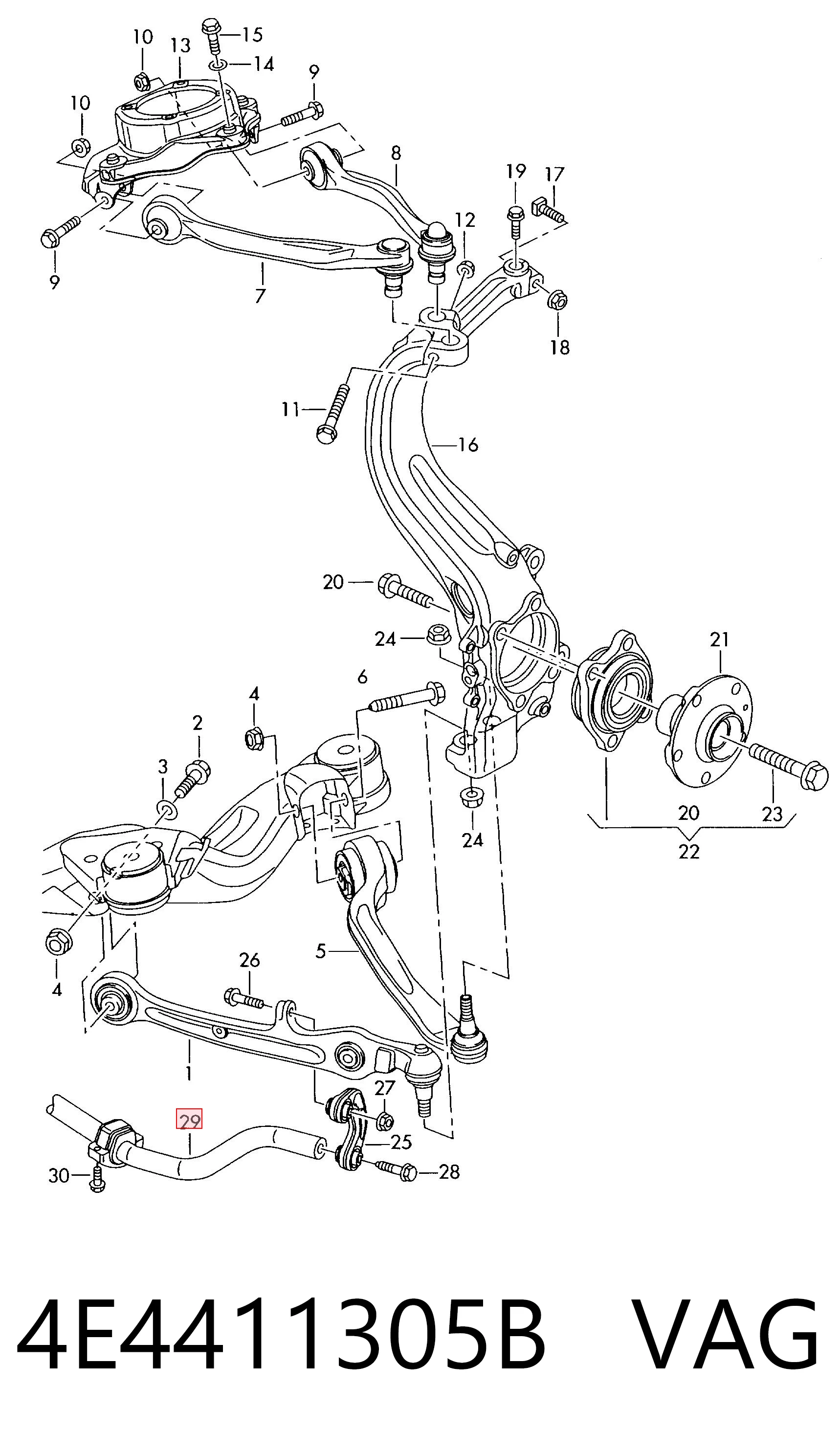 4E4411305B VAG