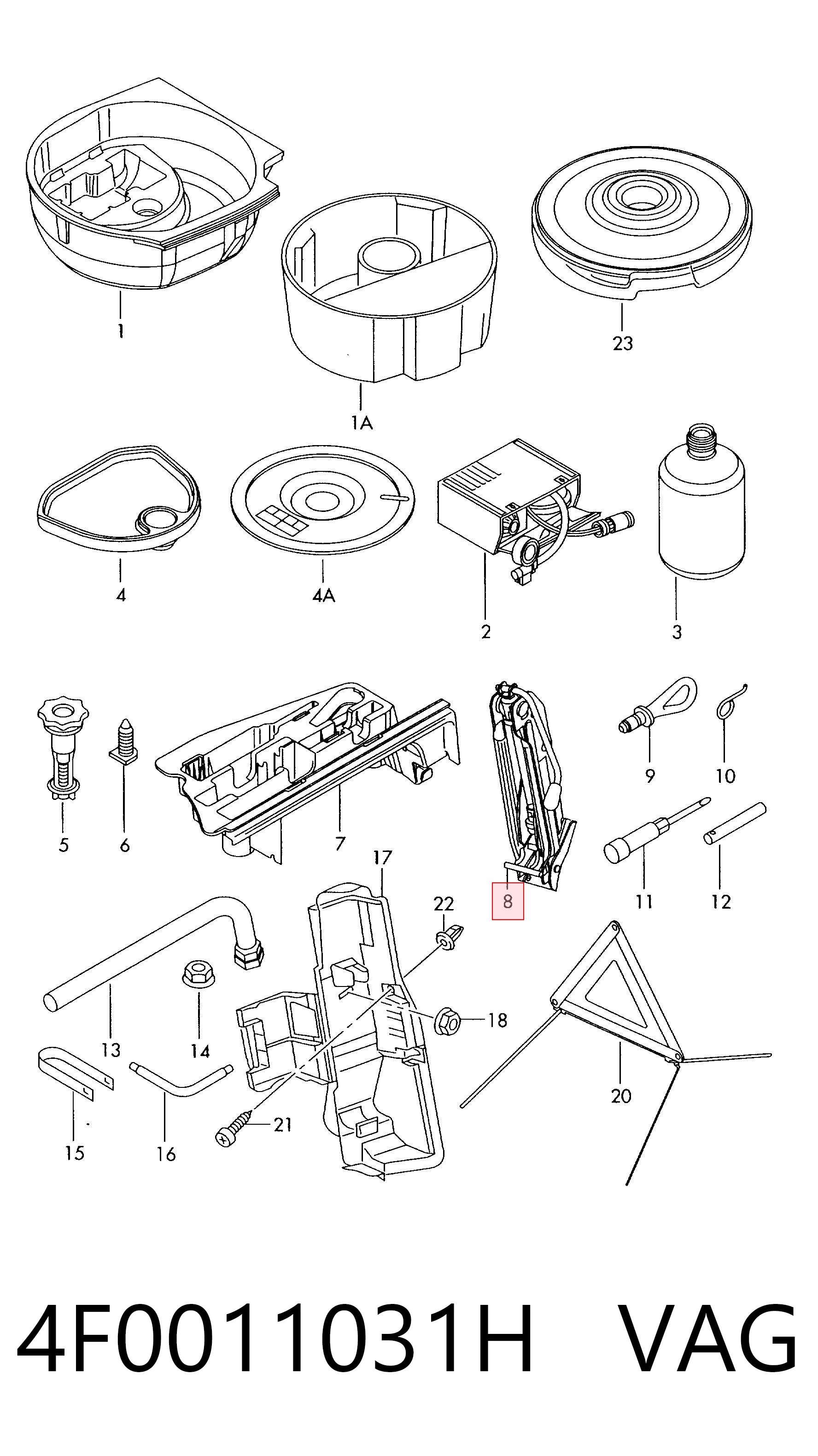 4F0011031H VAG 