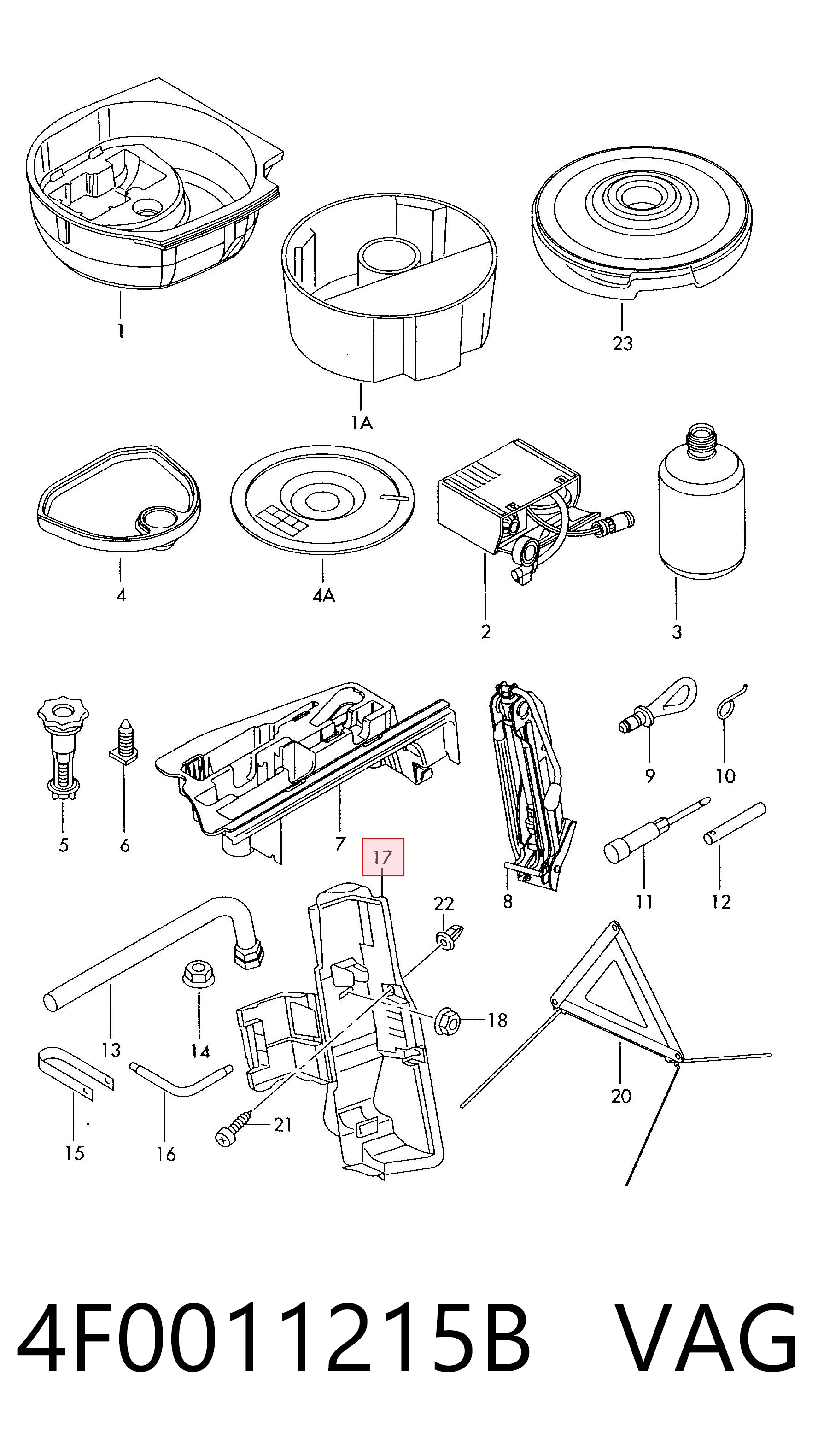4F0011215B VAG 