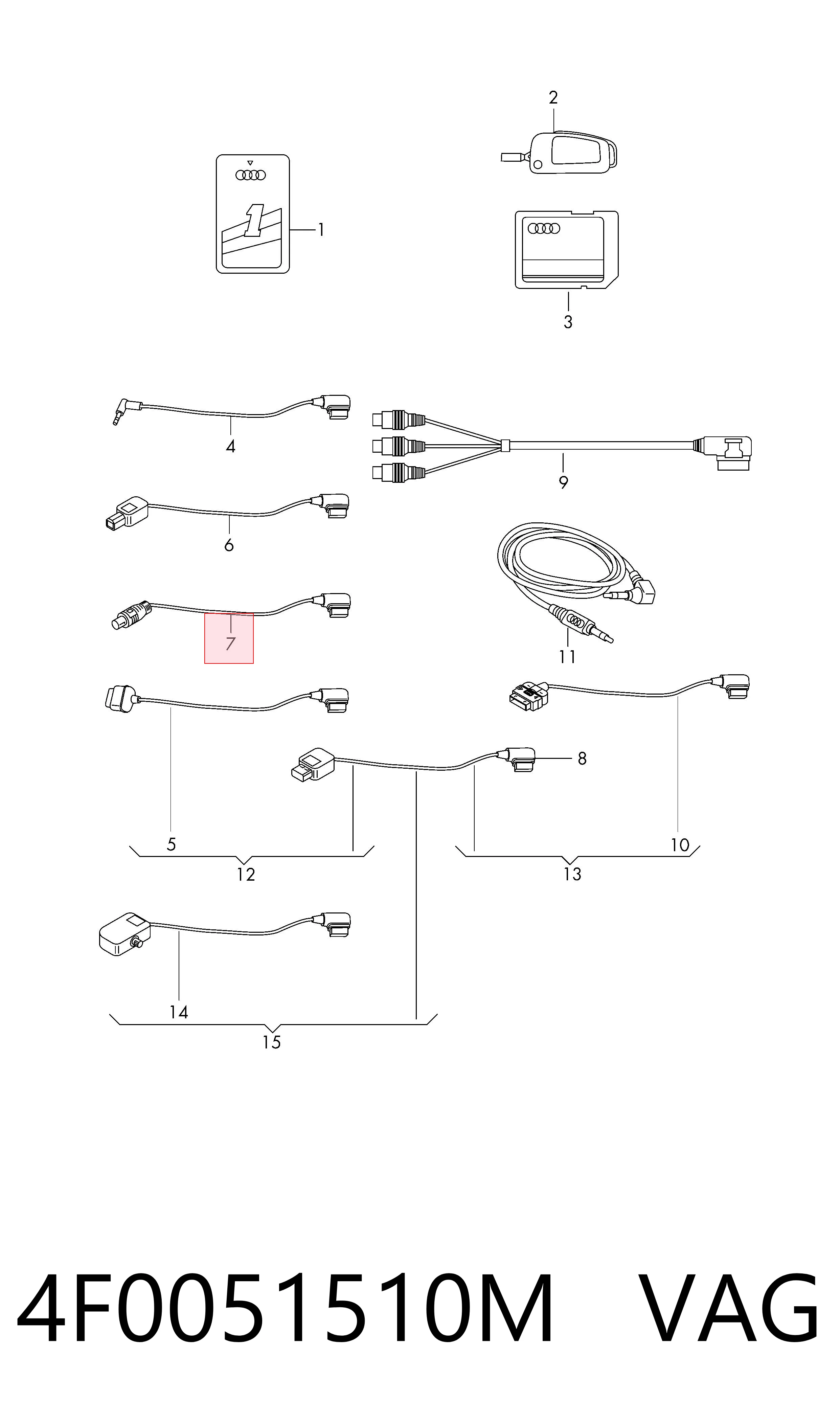 4F0051510M VAG 