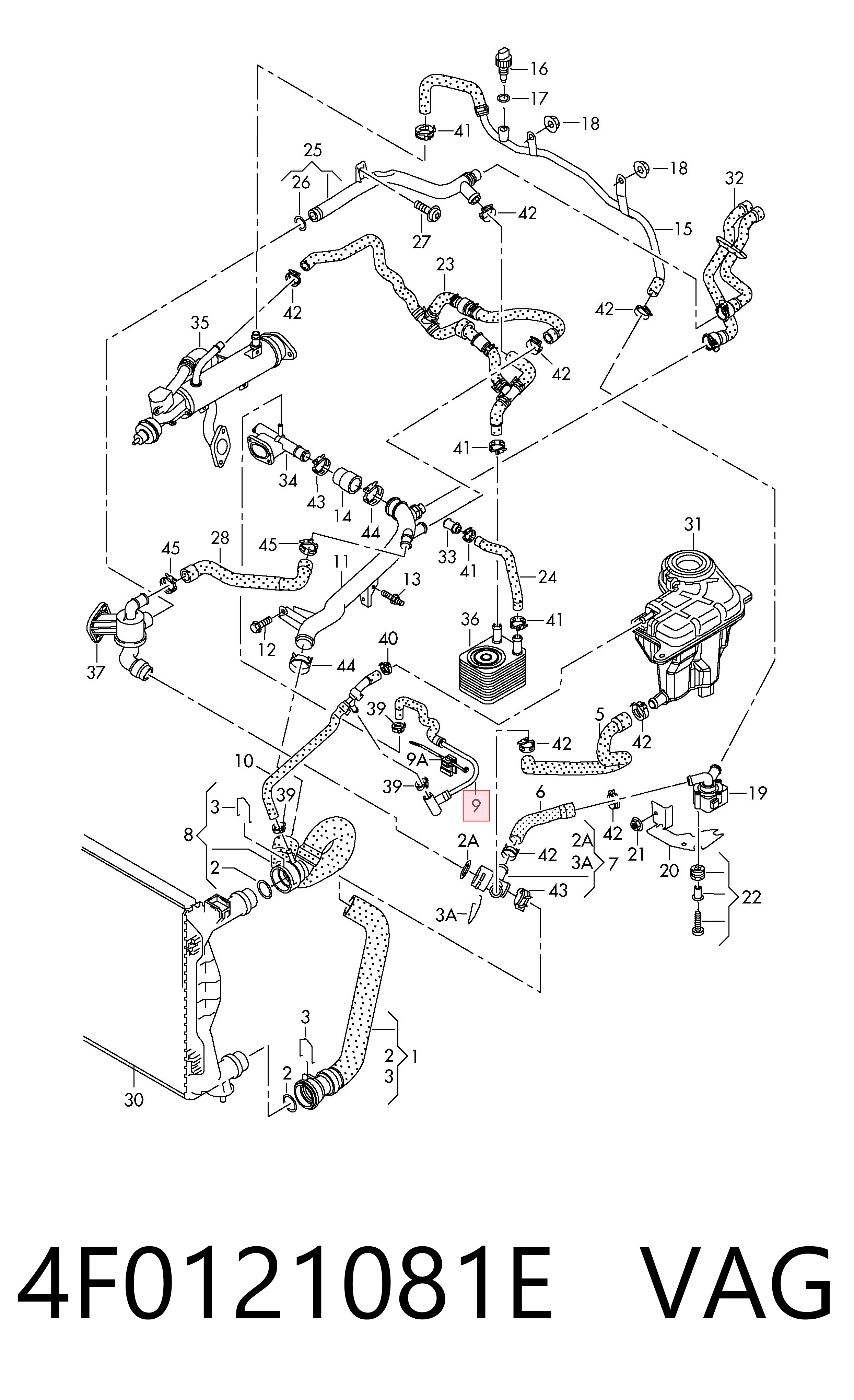4F0121081E VAG