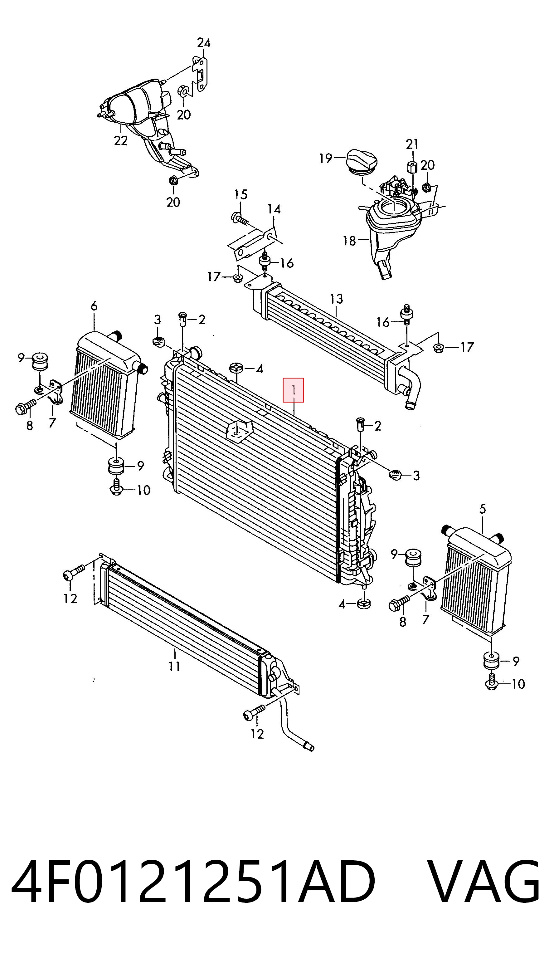 4F0121251AD VAG