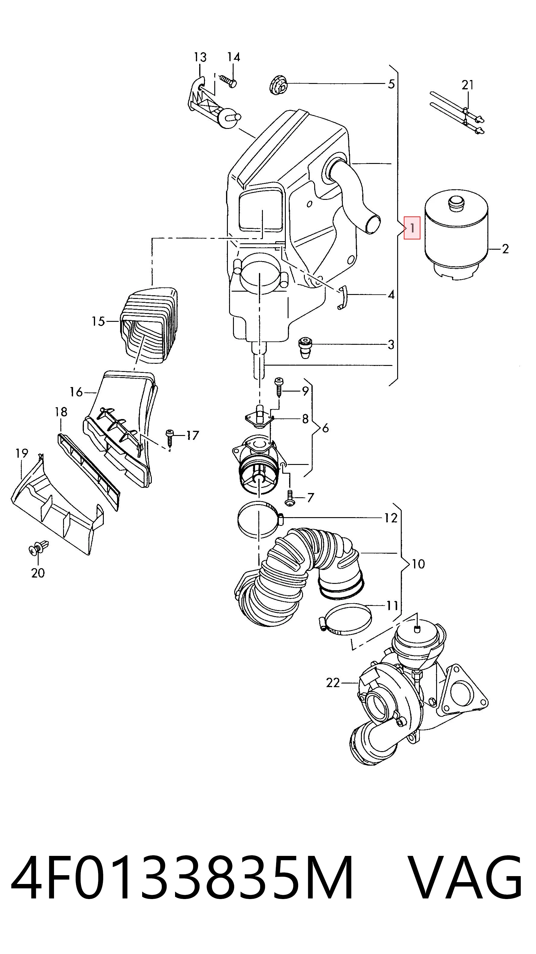 4F0133835M VAG 