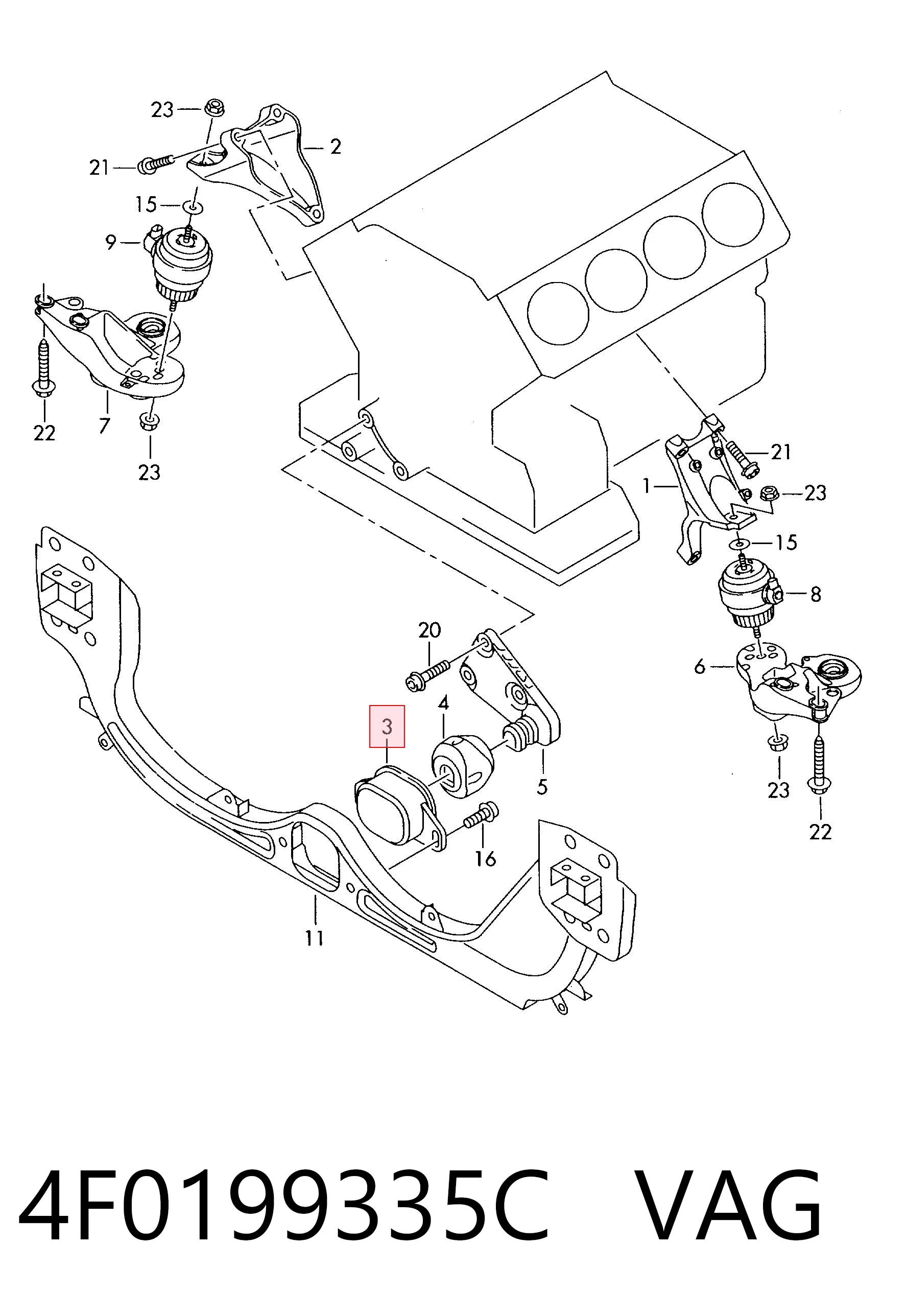 4F0199335C VAG