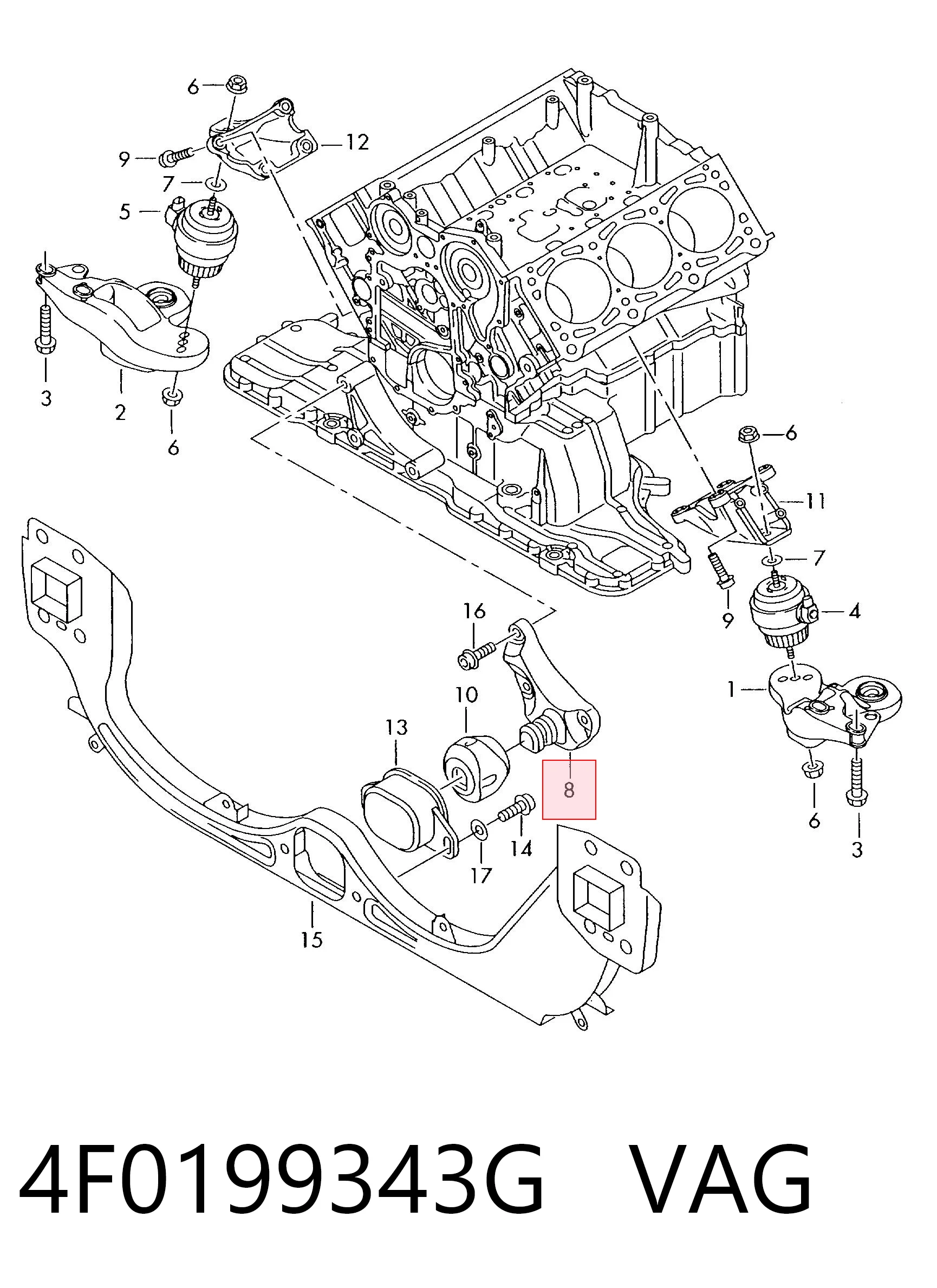 4F0199343G VAG 