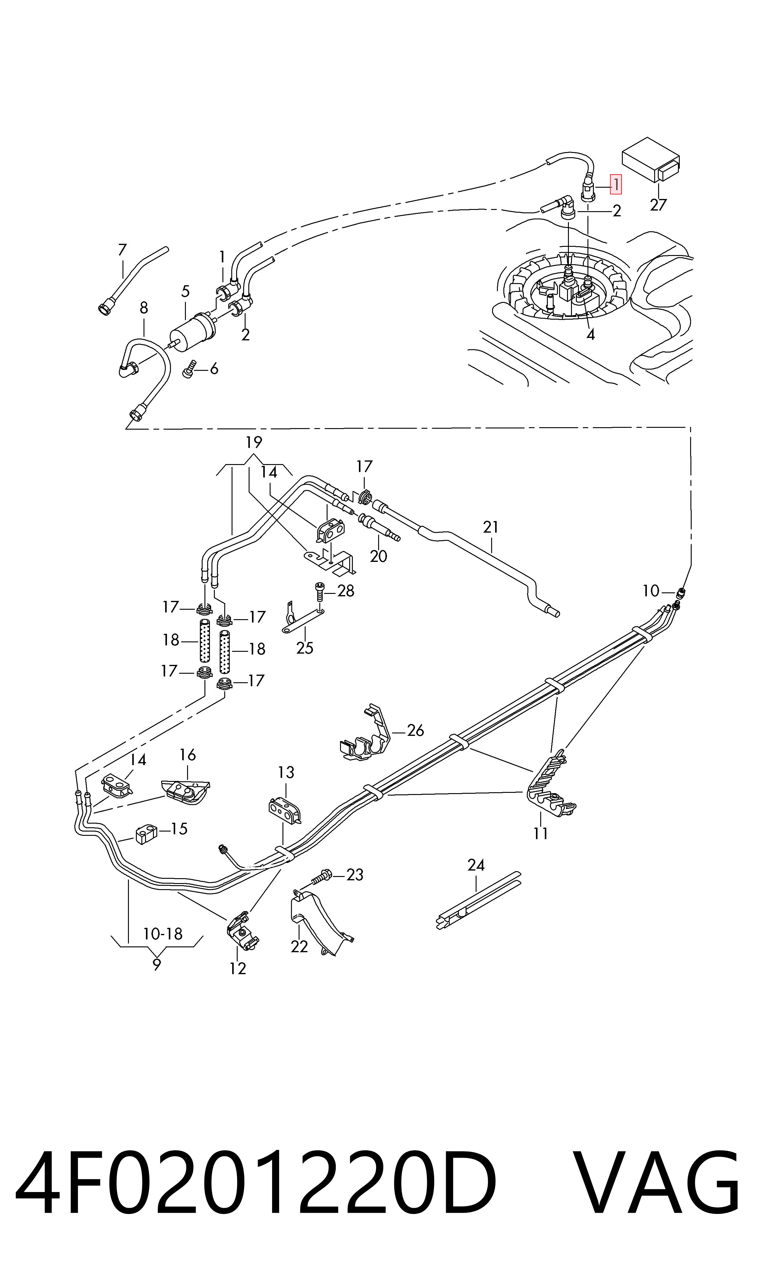 4F0201220D VAG 