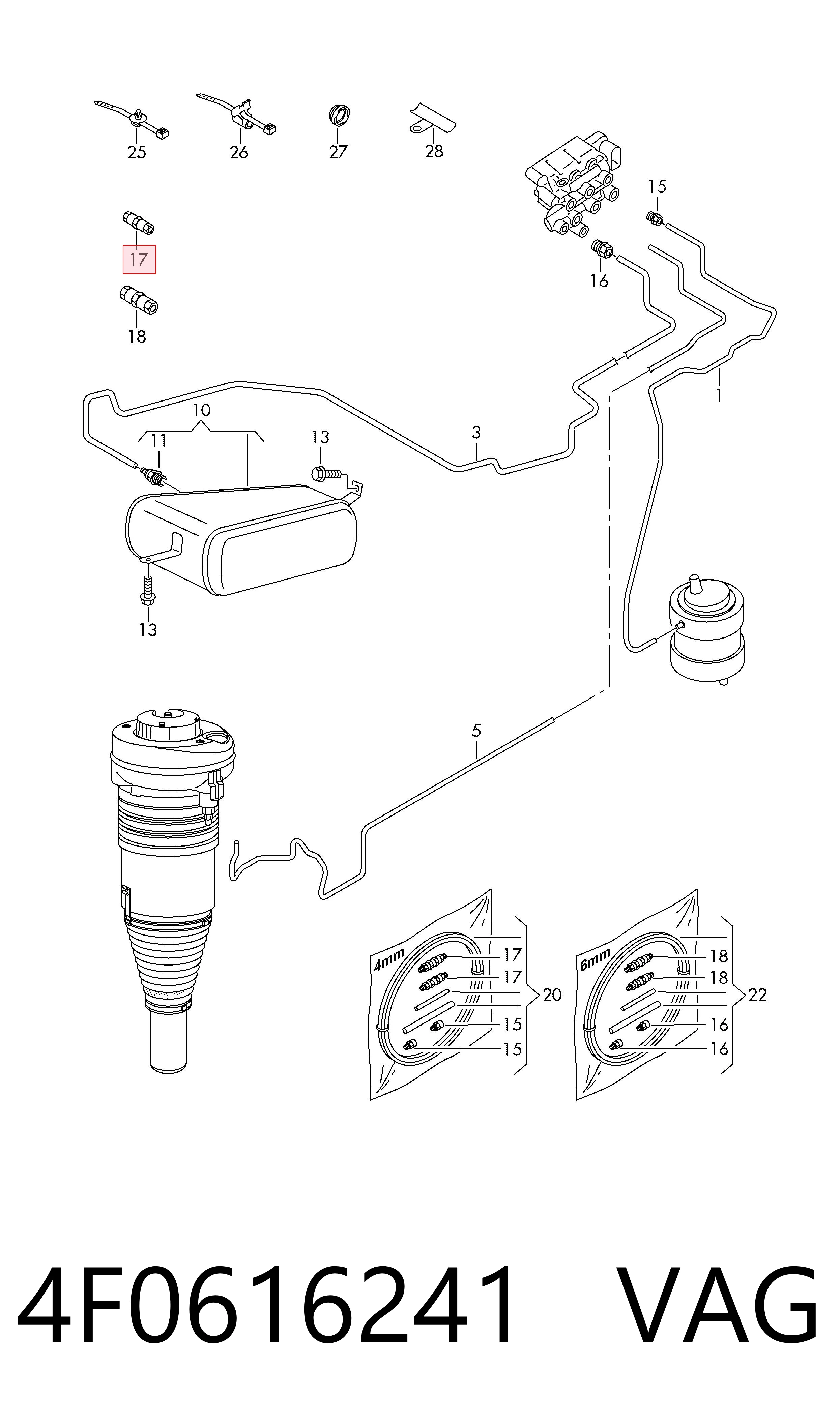 4F0616241 VAG 
