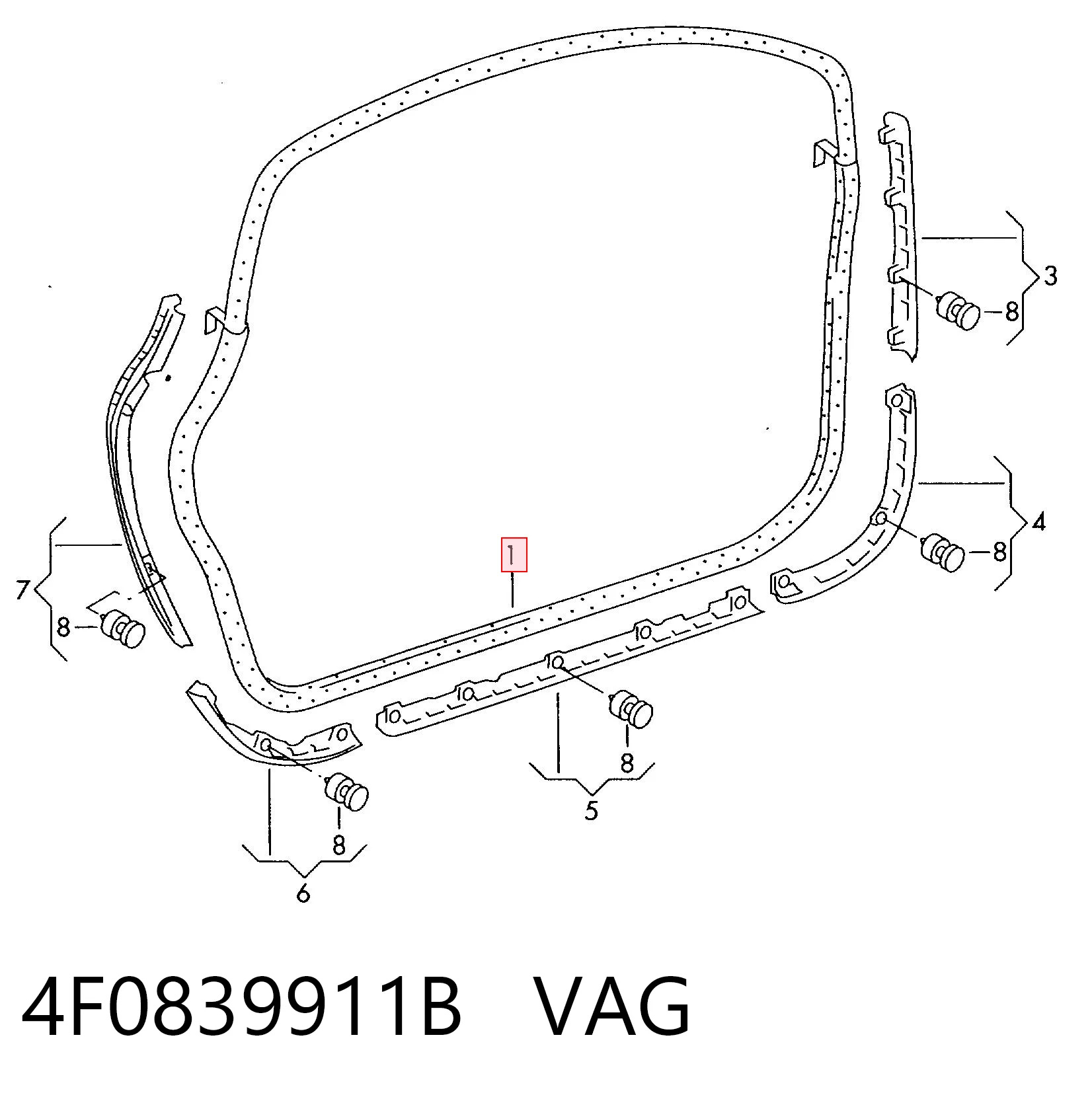 4F0839911B VAG 