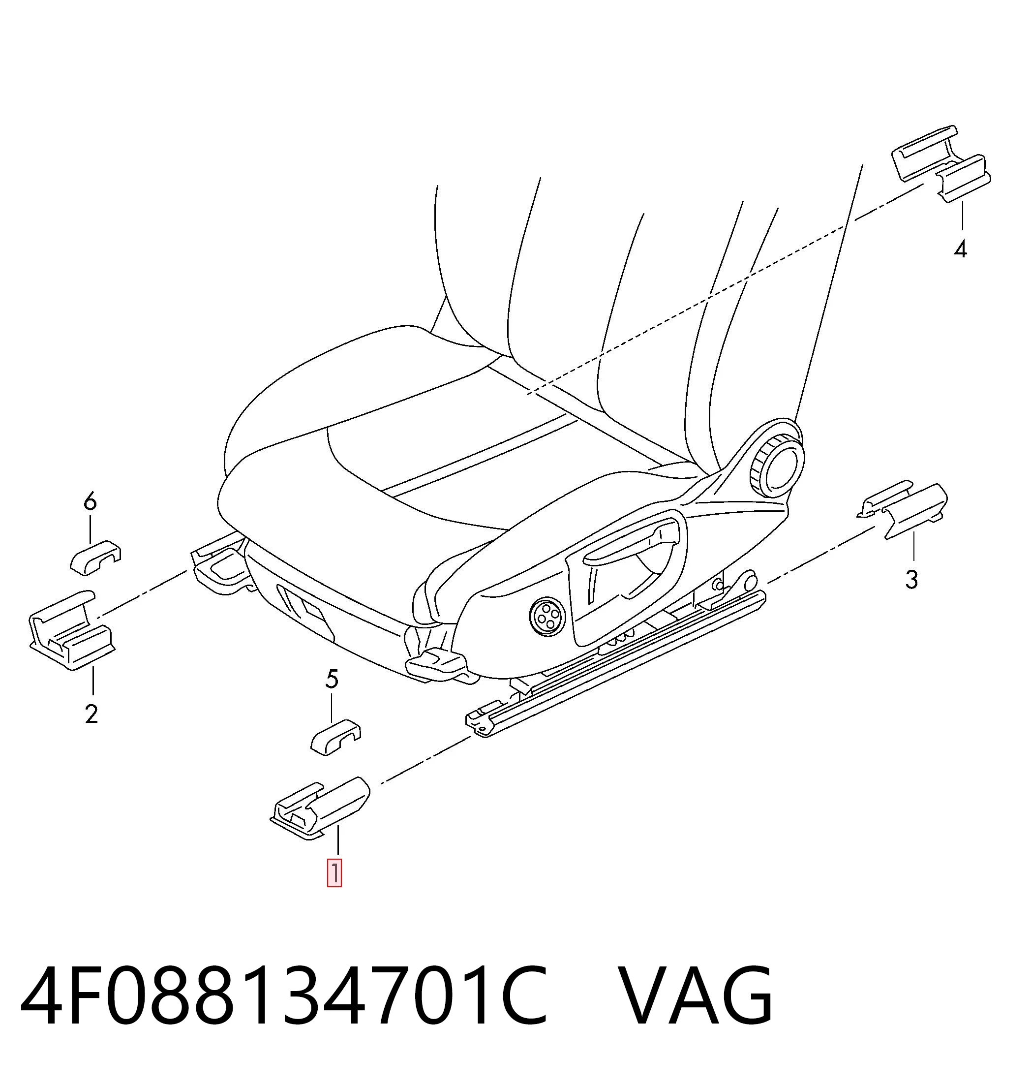 4F088134701C VAG 