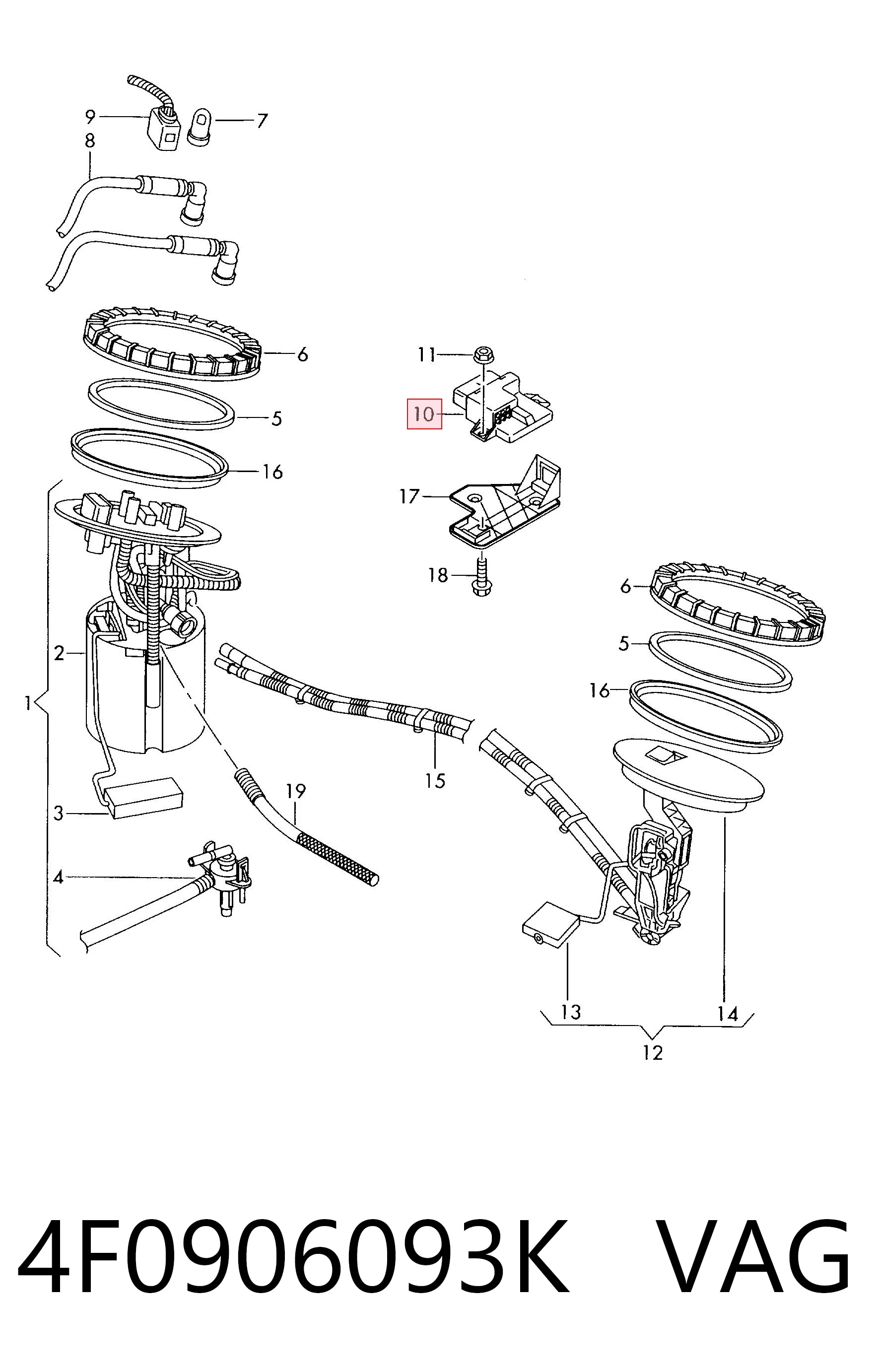 4F0906093K VAG 