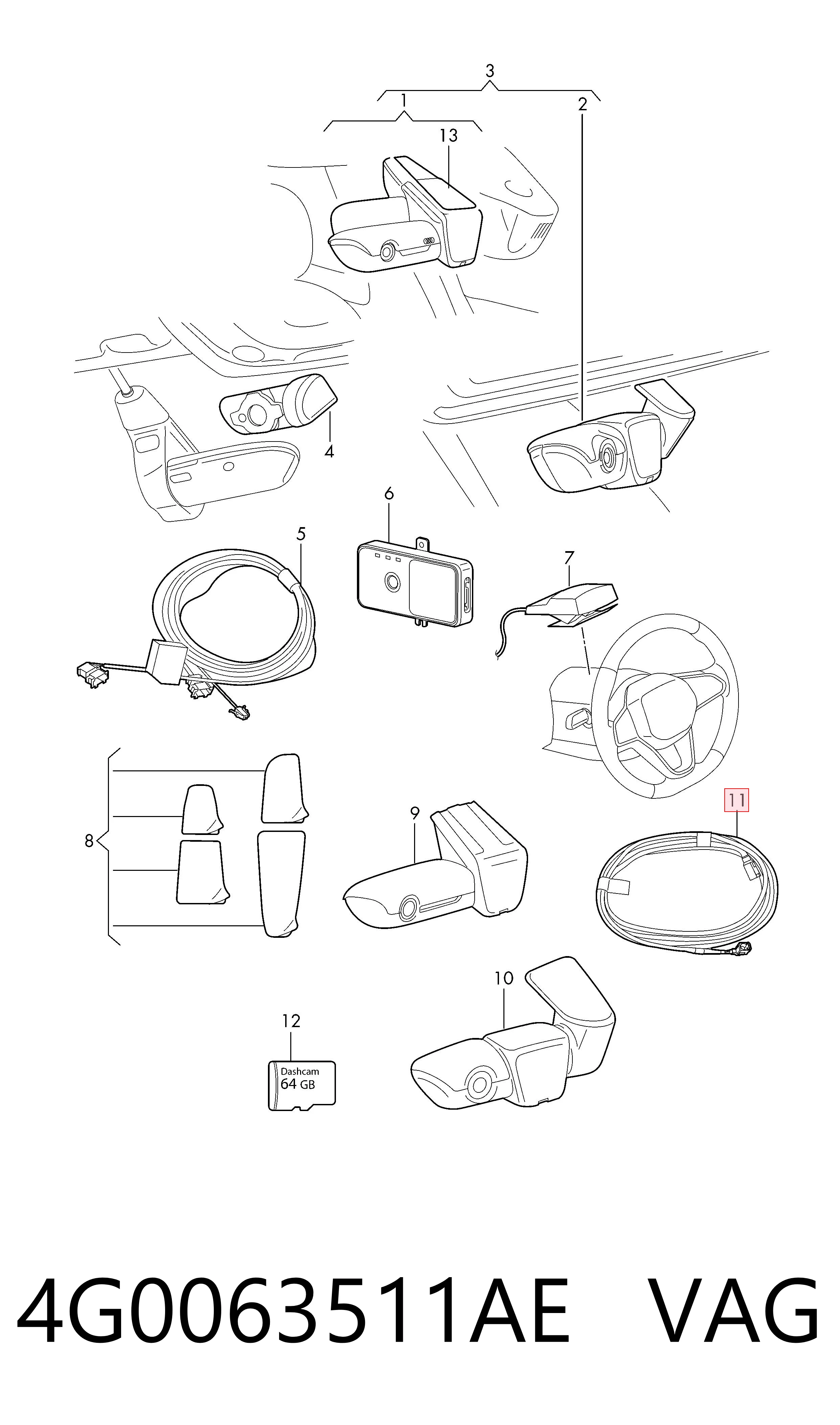 4G0063511AE VAG