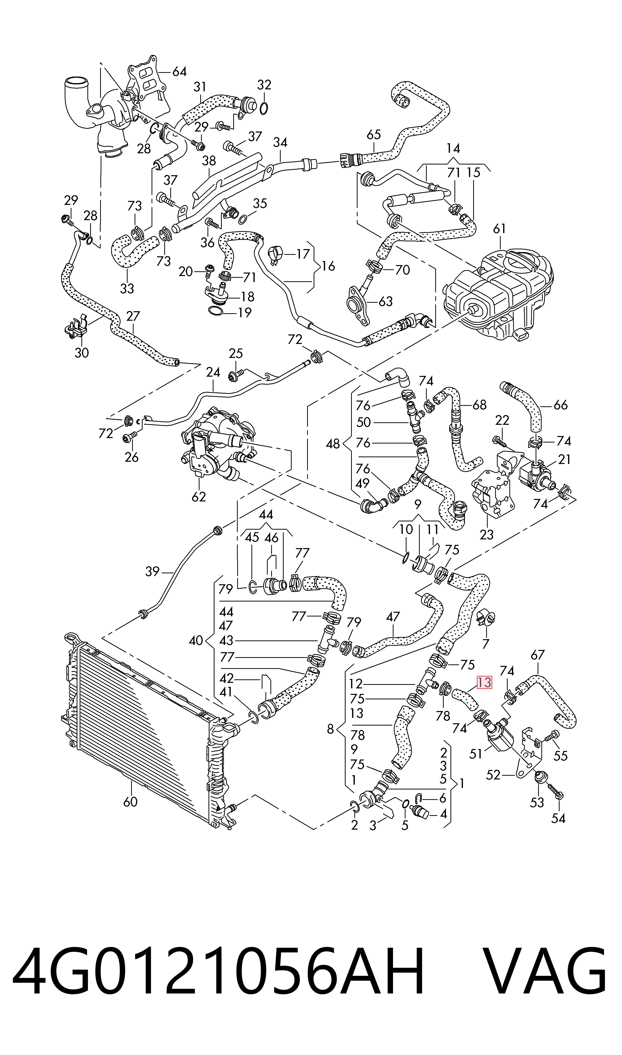 4G0121056AH VAG 