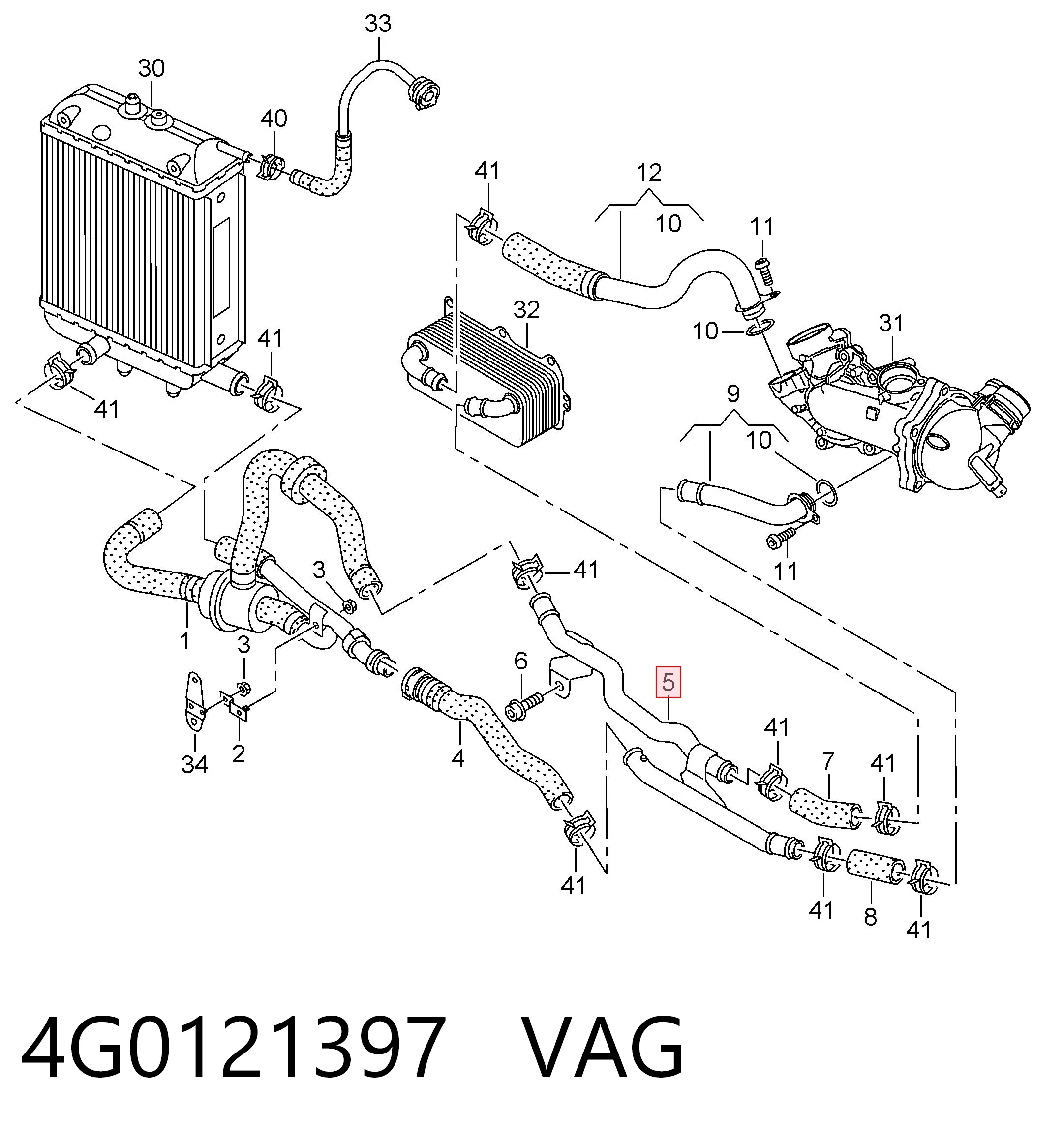 4G0121397 VAG