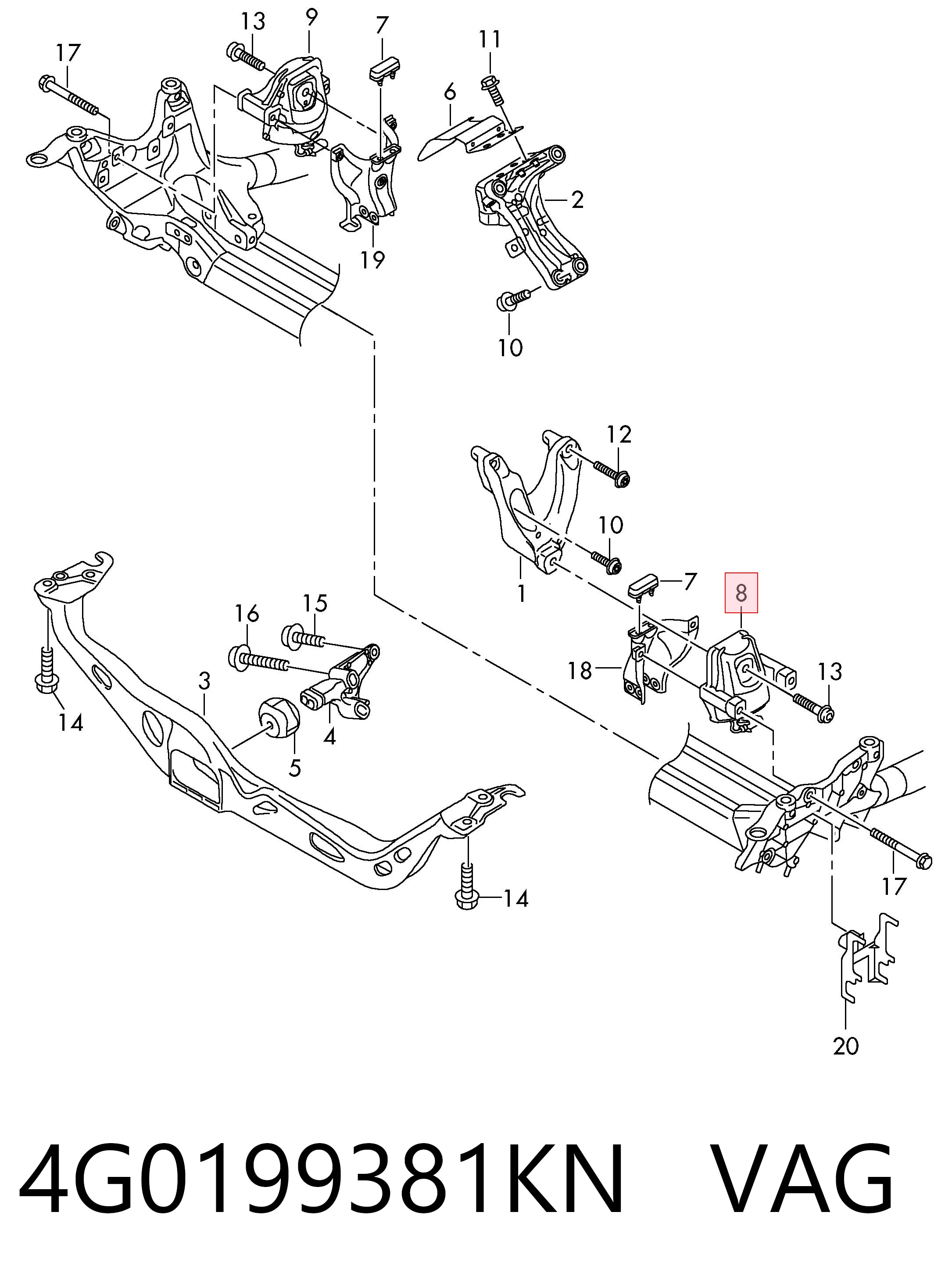 Ліва подушка двигуна Chrysler 05147131AB ціна, від 157.27 USD
