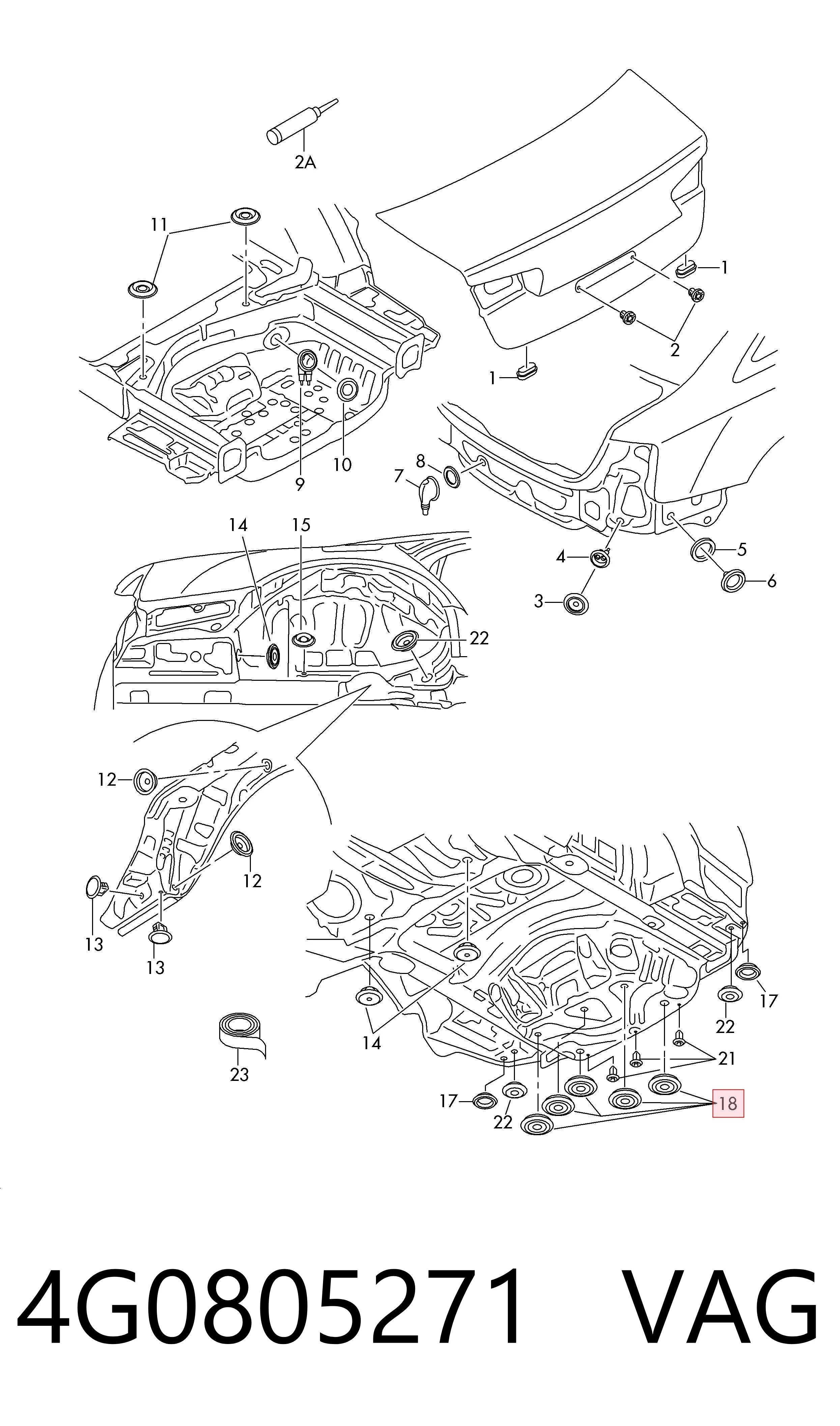 4G0805271 VAG 